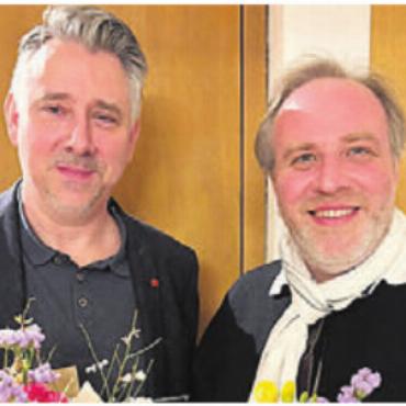 Attraktiver Arbeitsgeber beleiben - Stefan Dietrich (links) und Marco Hardmeier. Bild: zg