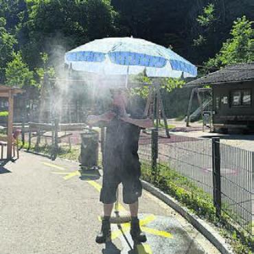 Sommer, Sinnesfreuden und süsses Gold - Abkühlung war gefragt an diesem Tag.