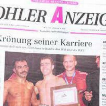 dem Kampf. Es sei sein «ein-