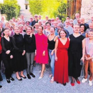Benefizkonzert von und für Frauen - Von Frauen zugunsten von Frauen – das Ensemble femalePhilharmonics spielt für das Förderprogramm Musikfonds female . Bild: zg