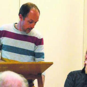 Wegweisende Entscheide stehen an - Geschäftsführer Lukas Frei und Präsident Stefan Staubli (von links). Bild: cbl