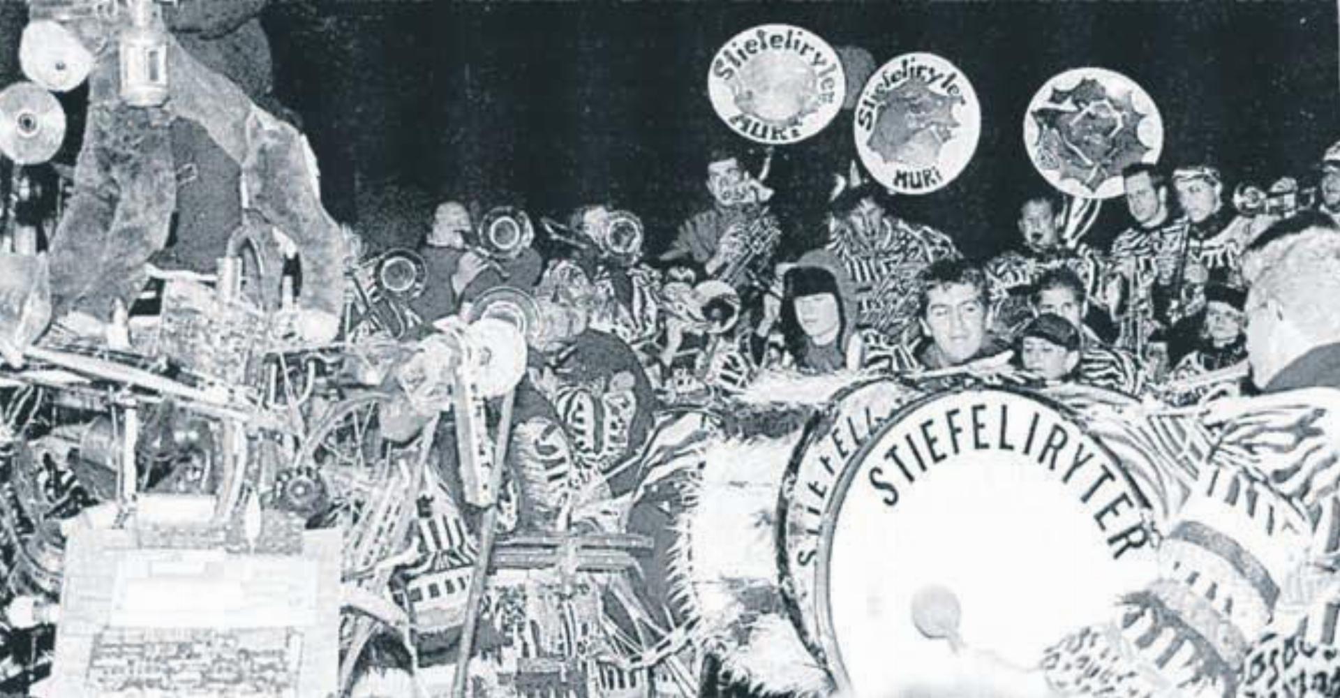 Die «Stiefeliryter» haben zu ihrem Jubiläum eine CD lanciert. Bild: Archiv