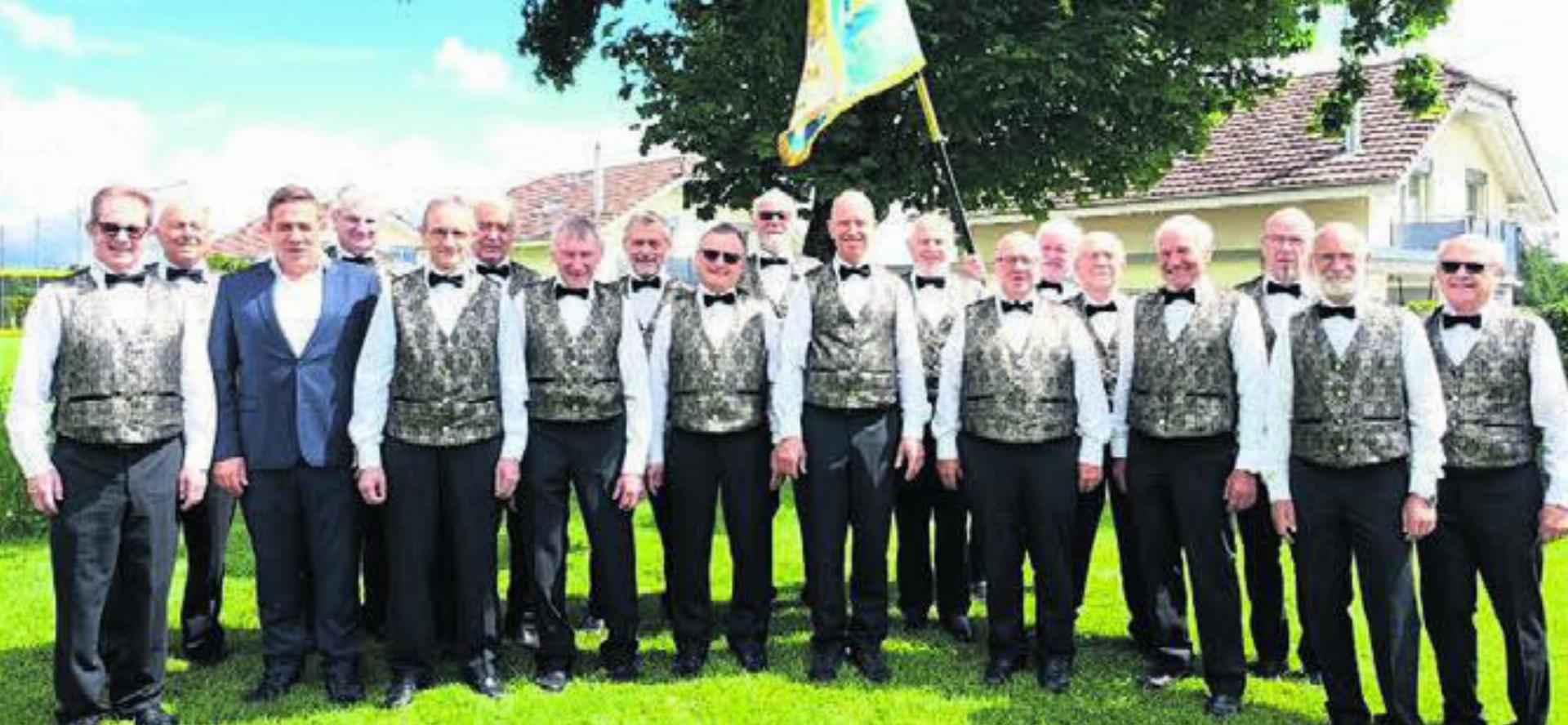Der Männerchor Buttwil zeigt sein Können am 26. April. Bild: zg