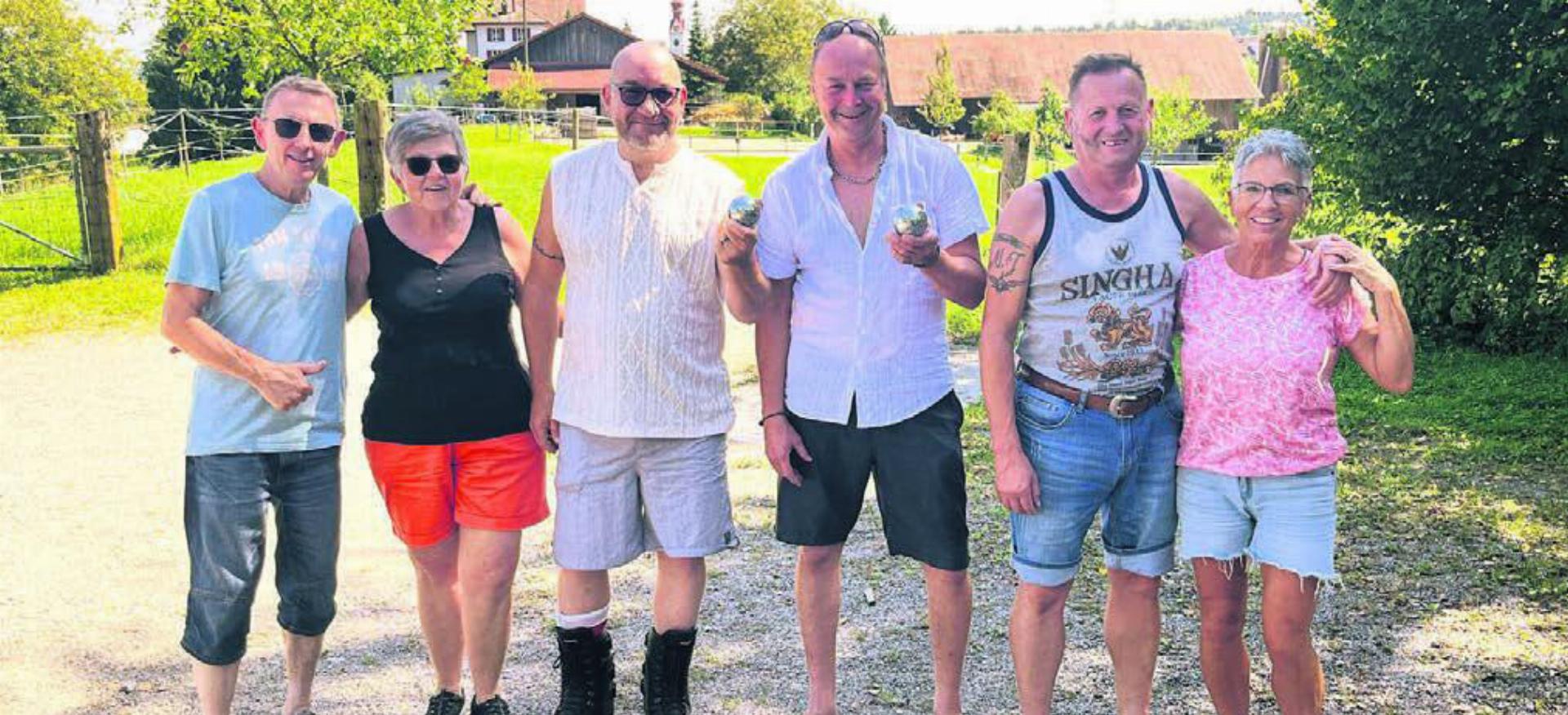 Auch in diesem Jahr wurde das beliebte Pétanque-Turnier durchgeführt. Bild: zg - Das Bild wird blockiert. – Möglicherweise durch einen aktiven Adblocker.