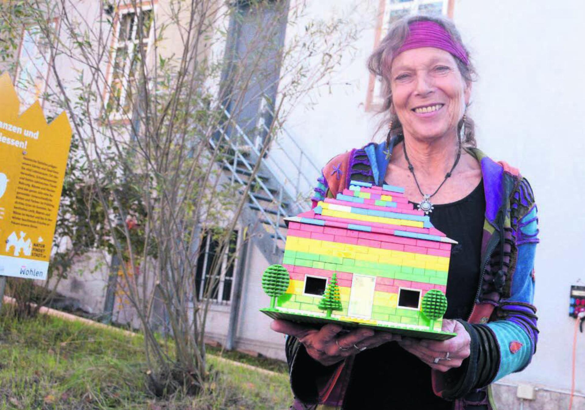Mit dem Kauf von Legosteinen haben die Spender im Freiamt den Bau von Kindergärten mitfinanziert. Am Benefizabend am Samstag informiert Marielle Furter über den aktuellen Stand des Projekts. Bilder: Chregi Hansen / zg