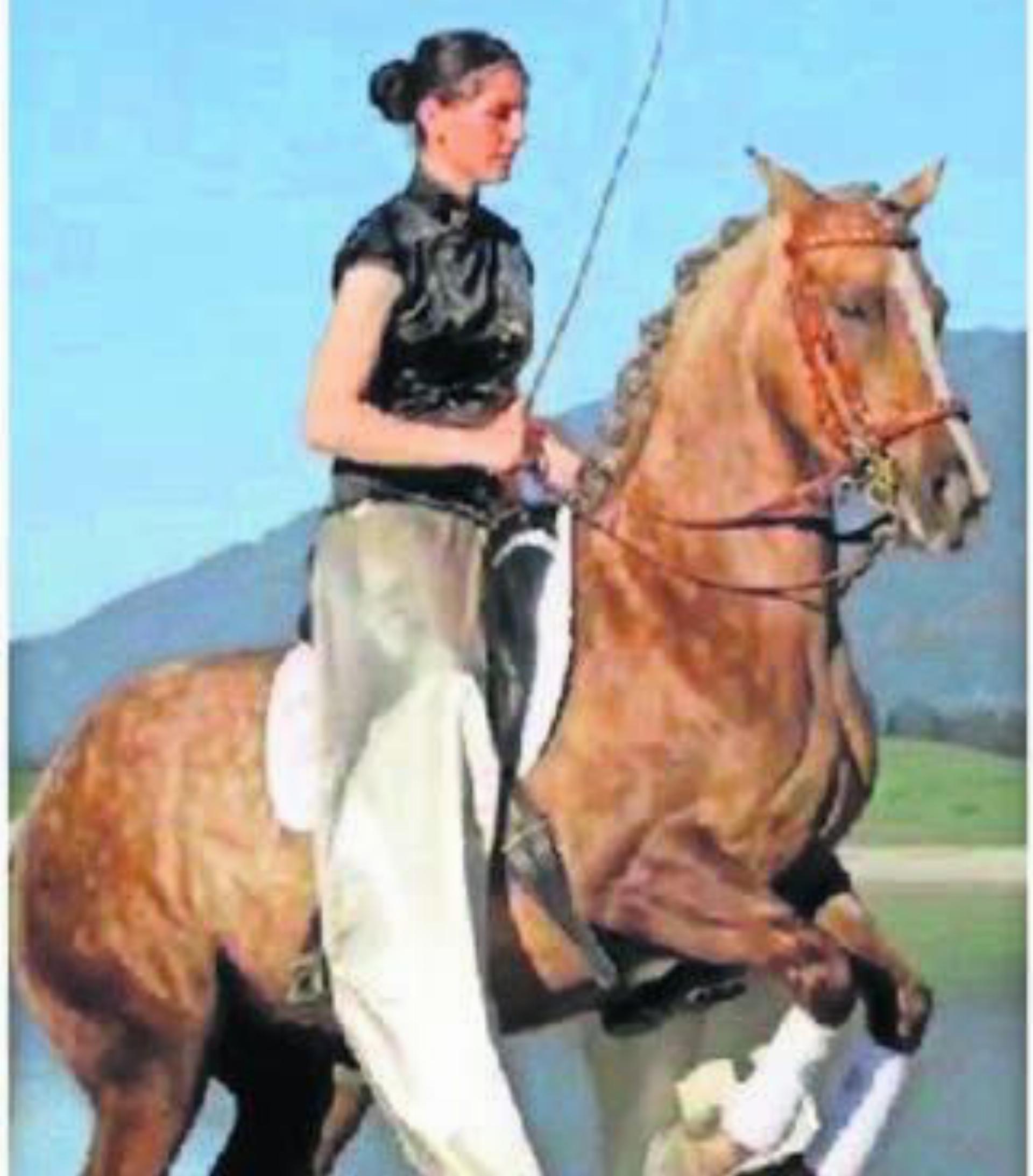Jessica Suckardt wird ihre Arbeit mit Pferden näherbringen. Bild: zg