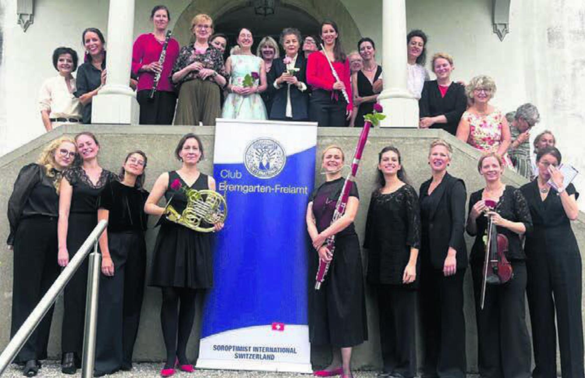 Der Soroptimist Club Bremgarten-Freiamt fördert Frauen in der Musik. Bild: zg