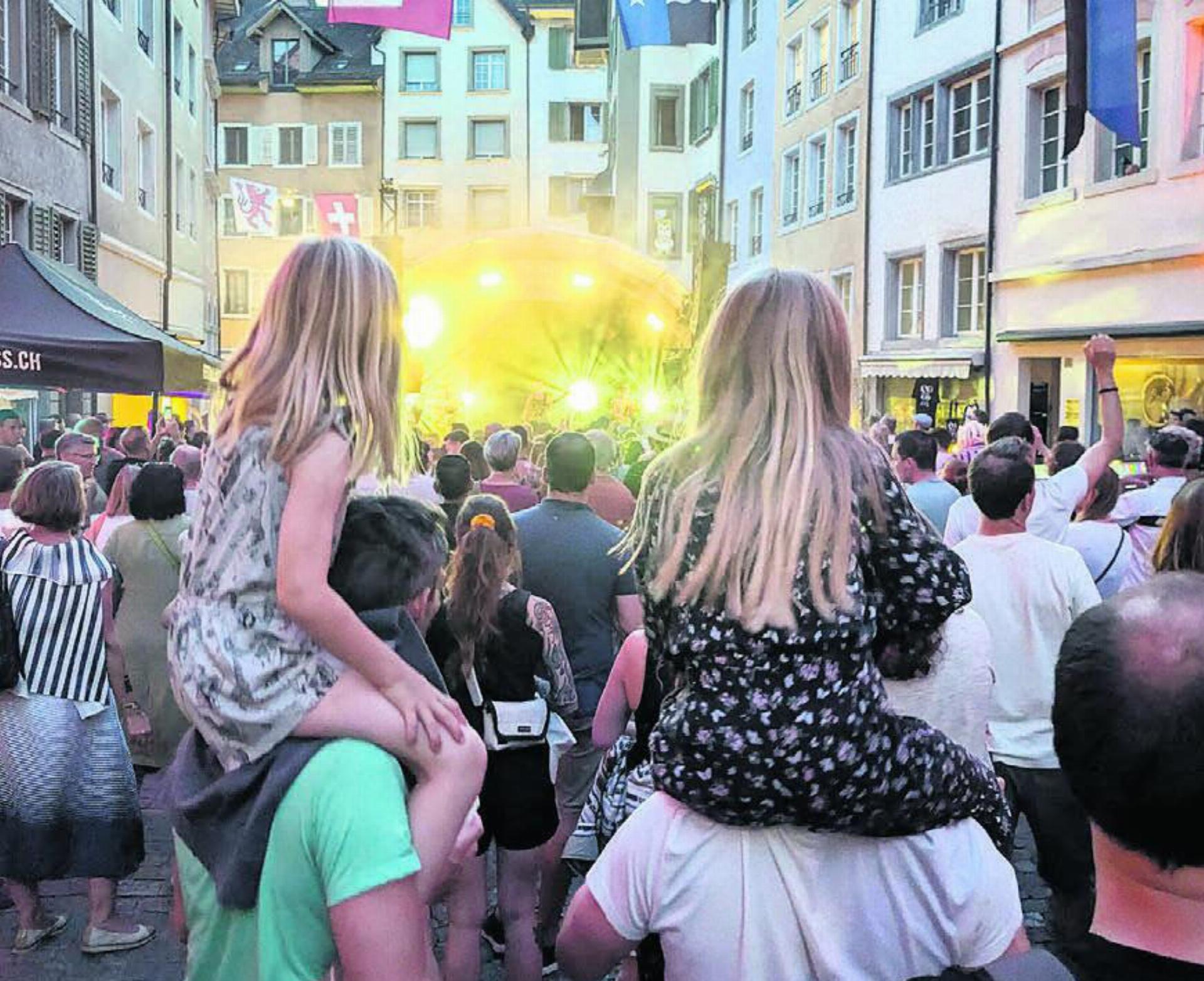 Das FIDM bot auch dieses Jahr wieder Musikgenuss für verschiedene Generationen. Bilder: Marco Huwyler - Das Bild wird blockiert. – Möglicherweise durch einen aktiven Adblocker.