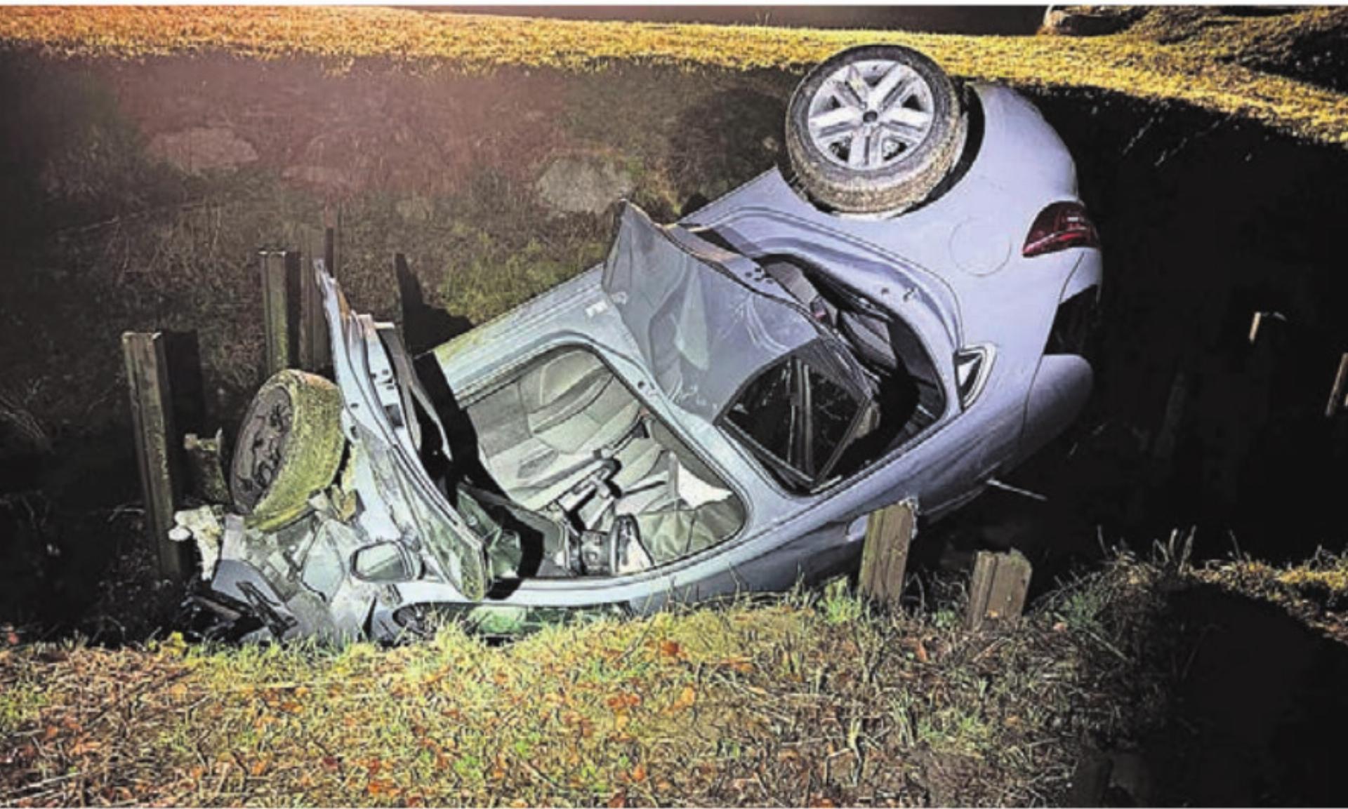 Die Fahrt endete direkt beim Hochwasserrückhaltebecken Schloss. Bild: pz - Das Bild wird blockiert. – Möglicherweise durch einen aktiven Adblocker.