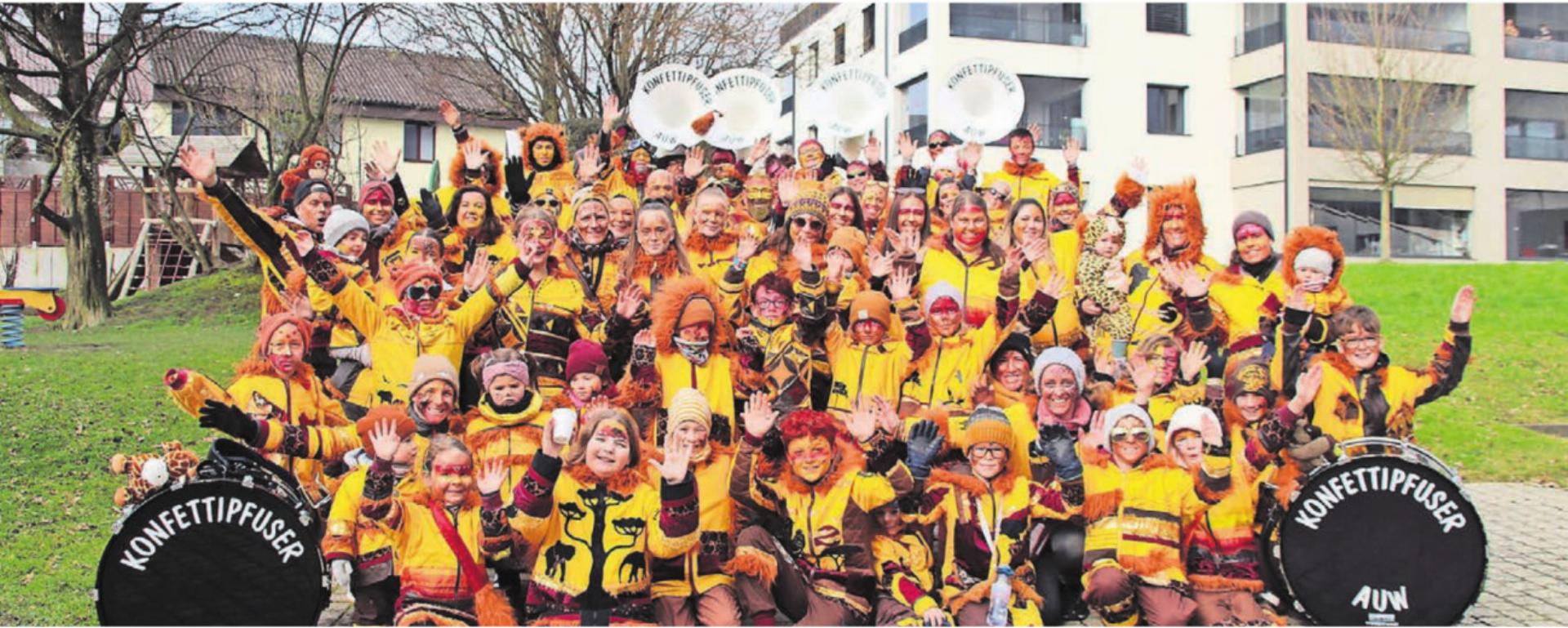 Die letzten fünf Jahre waren sie zum Thema Afrika unterwegs. Doch zum Jubiläum heben sie ab in die «Galaxy». Bilder: zg - Das Bild wird blockiert. – Möglicherweise durch einen aktiven Adblocker.