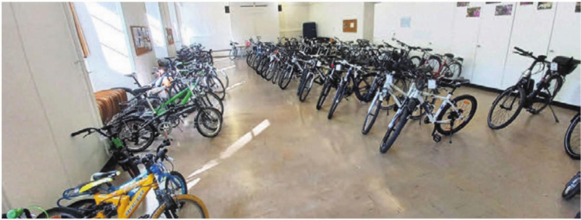 Es wird wieder eine grosse Auswahl an Fahrrädern zu sehen sein. Bild: zg - Das Bild wird blockiert. – Möglicherweise durch einen aktiven Adblocker.