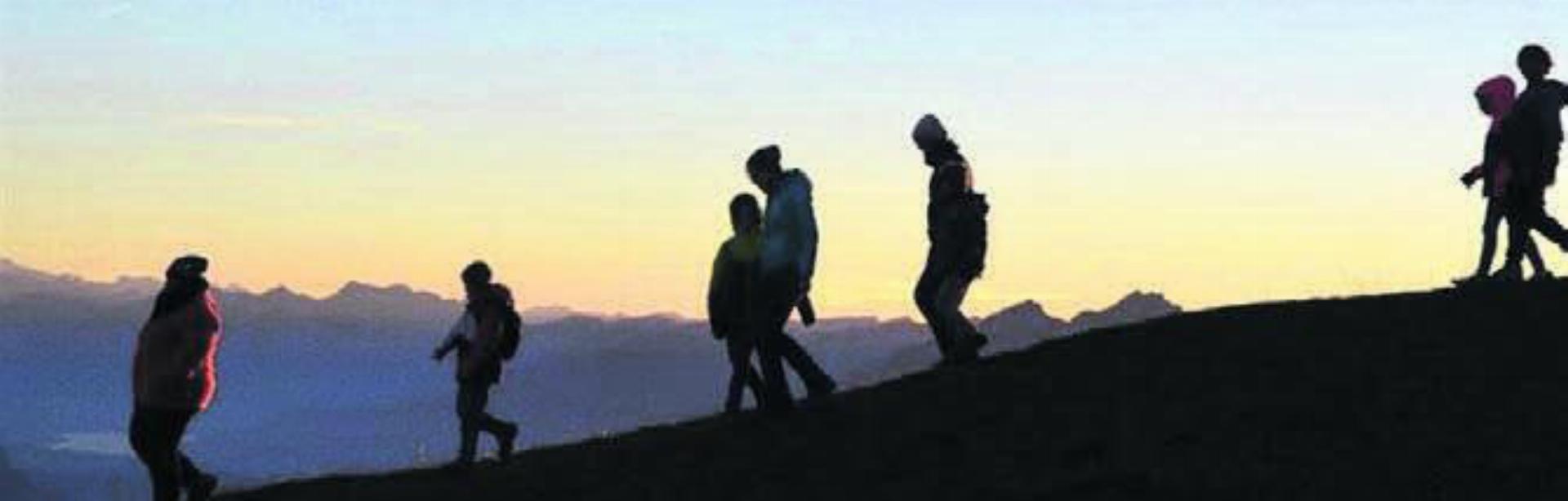 Die Kinder erleben auf der Rigi viele spannende Abenteuer. Bild: zg