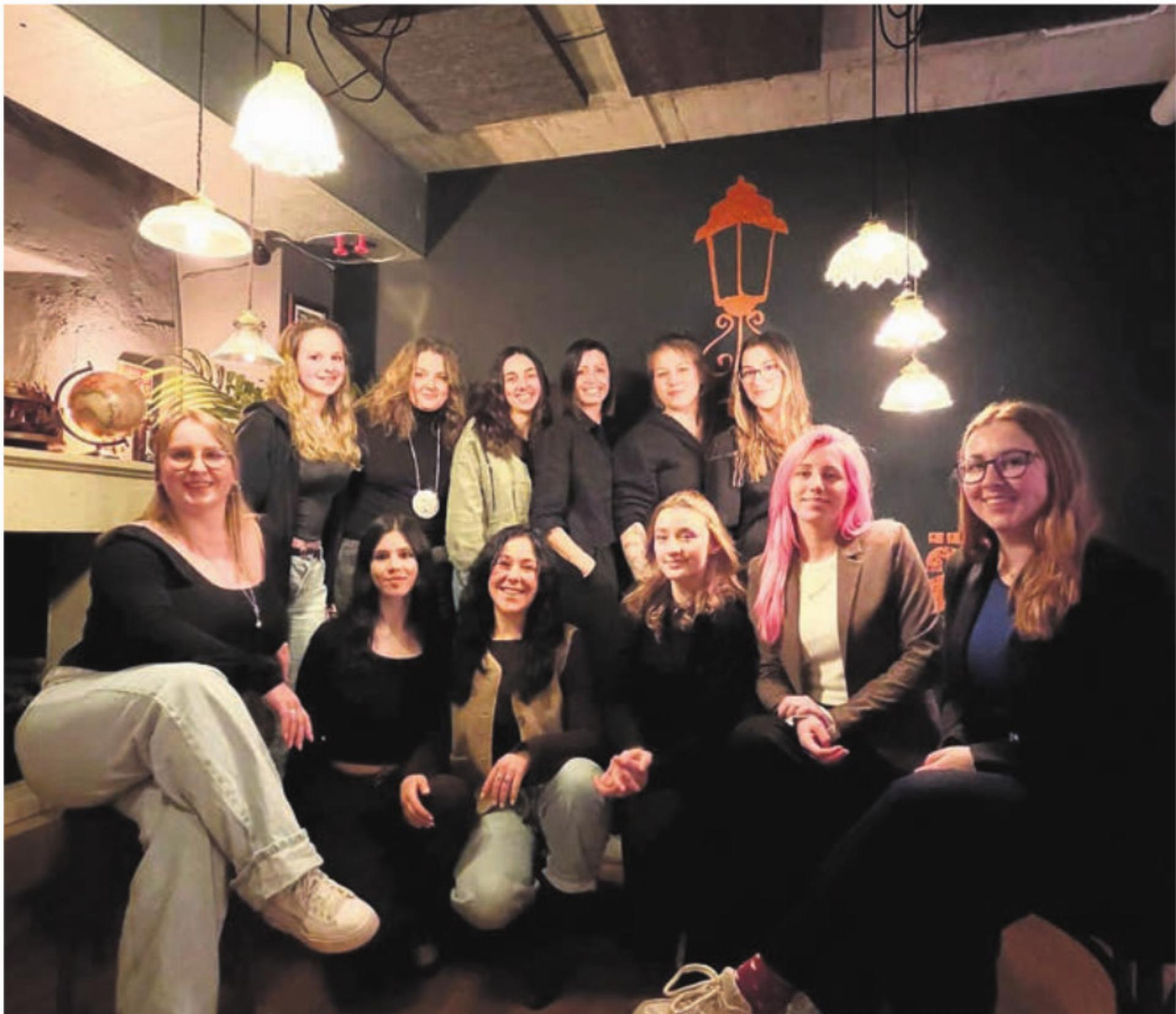 Die Niederwiler Rüss-Chatze freuen sich schon jetzt auf die Fasnacht 2027. Bild: zg - Das Bild wird blockiert. – Möglicherweise durch einen aktiven Adblocker.