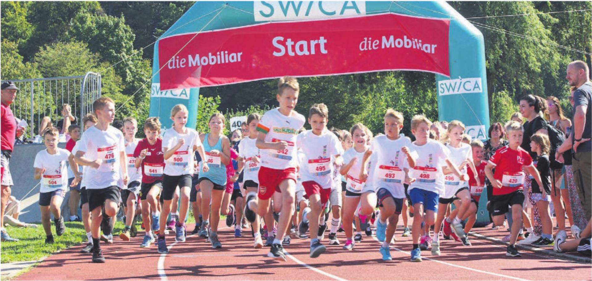Alle Freiämter Schulklassen können am diesjährigen Herbstlauf kostenlos antreten. Die Schule Buttwil ist bereits mit von der Partie. Bild: zg - Das Bild wird blockiert. – Möglicherweise durch einen aktiven Adblocker.