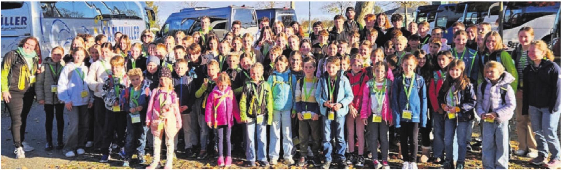 Die Kids genossen die Zeit im Europapark ausgiebig und freuten sich über die vielen Attraktionen. Bild: zg - Das Bild wird blockiert. – Möglicherweise durch einen aktiven Adblocker.