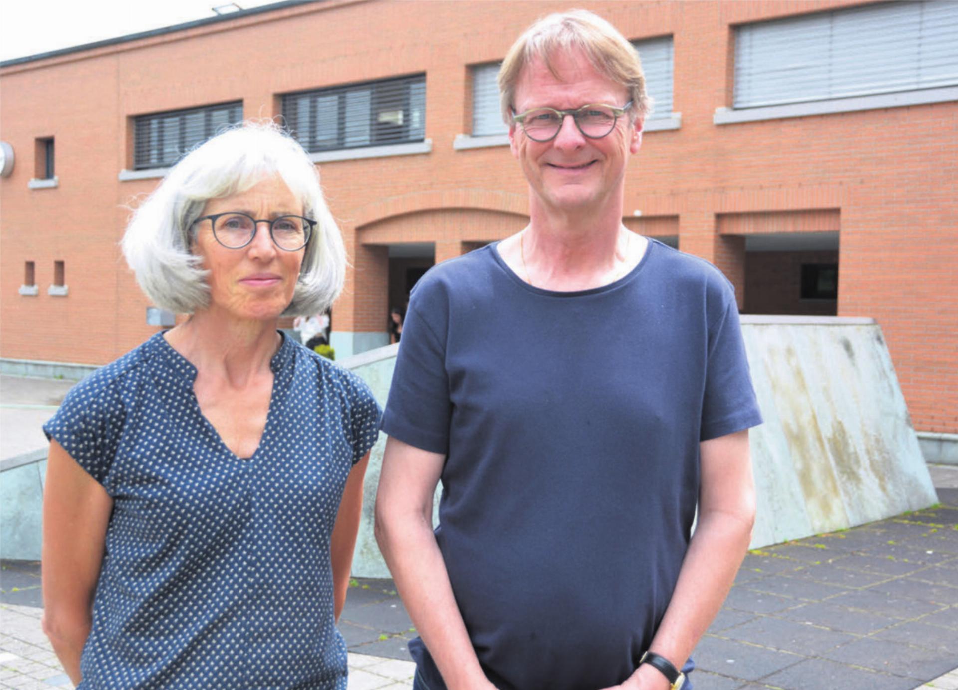 Anita Schertenleib und Thomas Leitch unterrichteten über 3,5 Jahrzehnte an der Kreisschule Mutschellen. Bild: Roger Wetli