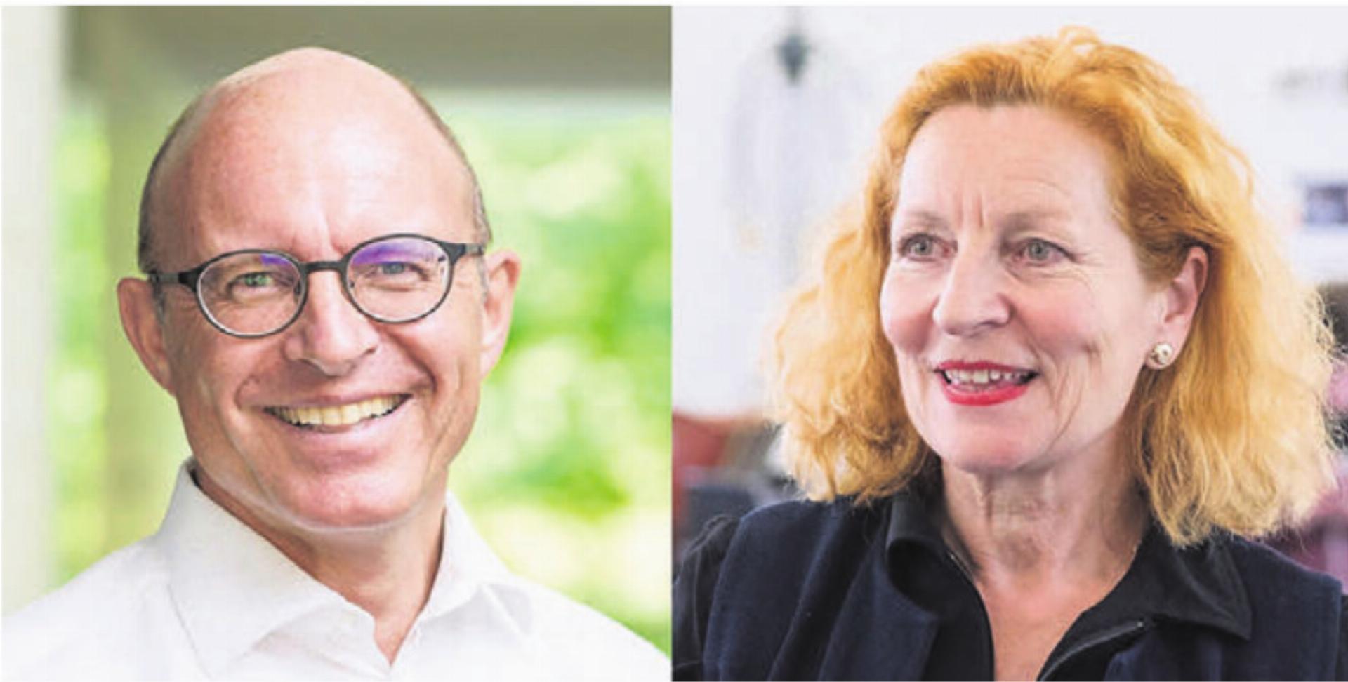 Gäste im Kanti-Talk sind diesmal der Aargauer Kirchenratspräsident Pascal Gregor und Flamenco-Tänzerin Brigitta Luisa Merki. Bild: pd - Das Bild wird blockiert. – Möglicherweise durch einen aktiven Adblocker.