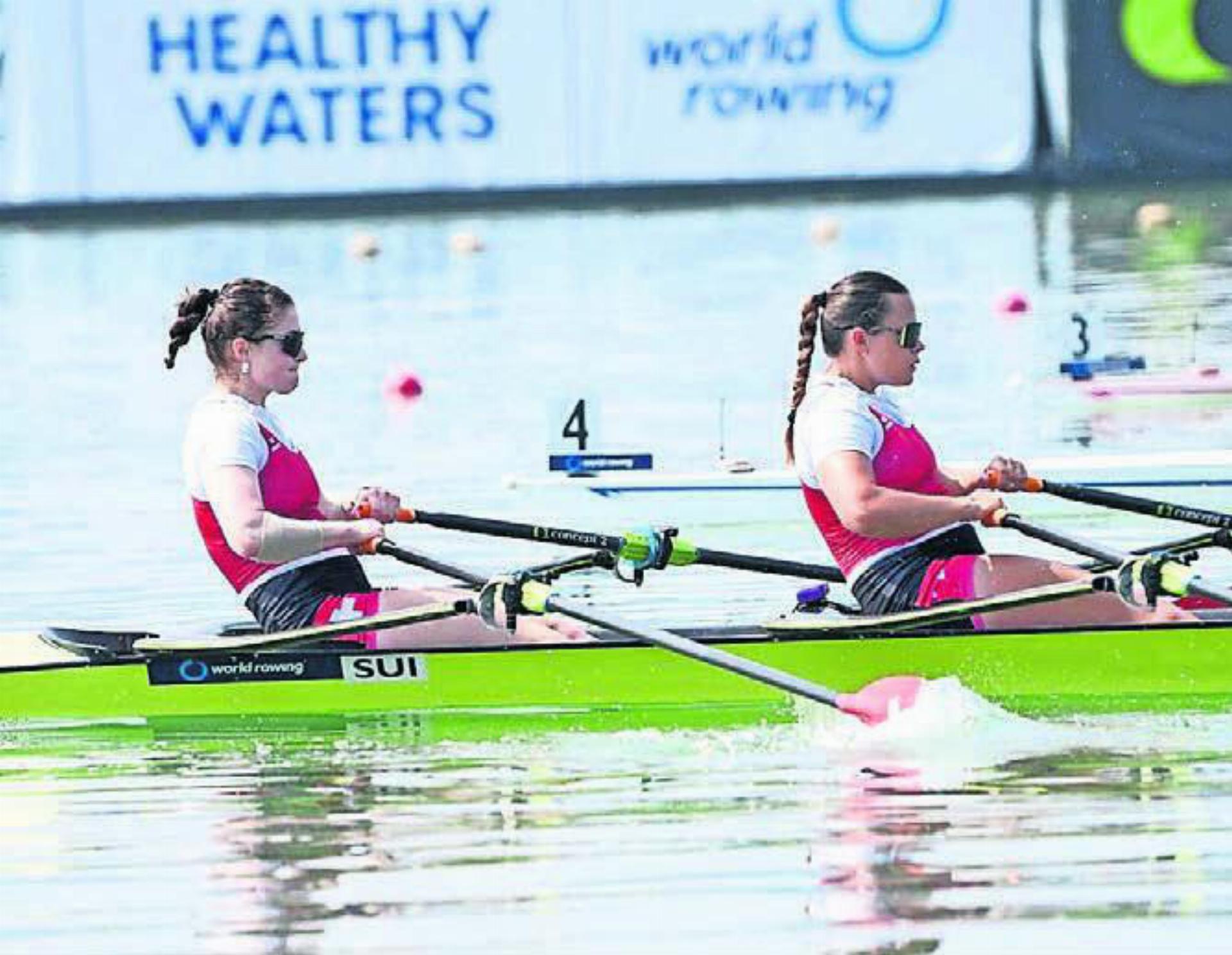 Olivia Roth (rechts) will an die Elite-WM in Shanghai im September.