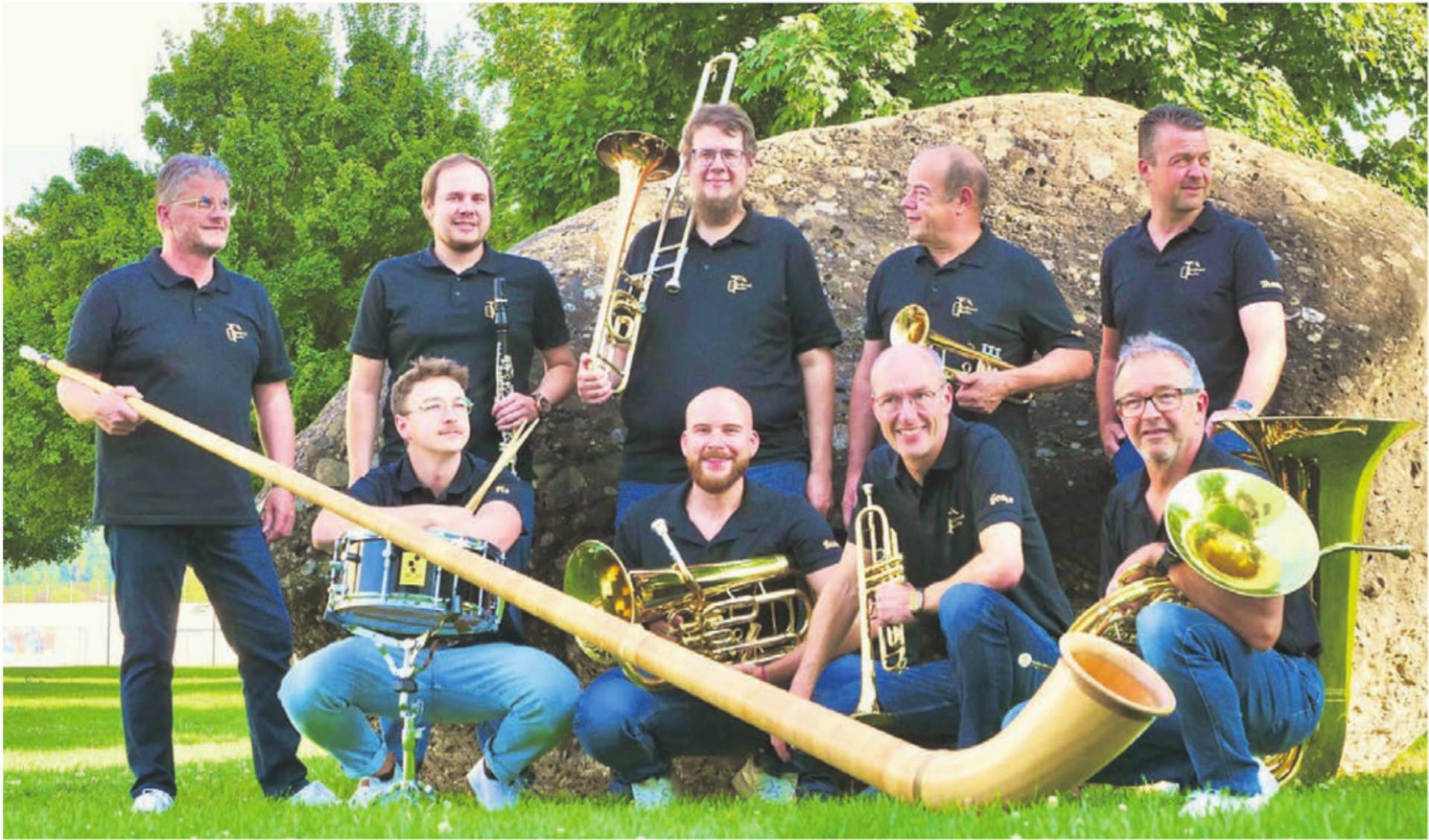 Die «Postlonzibuebe» freuen sich auf ihren Auftritt am Adventskonzert in der Kirche Merenschwand. Bilder: zg - Das Bild wird blockiert. – Möglicherweise durch einen aktiven Adblocker.