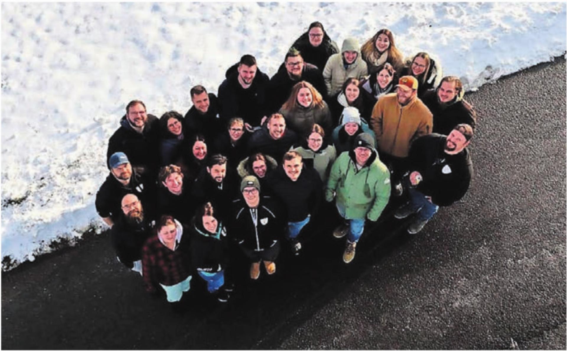 Die Villmerger genossen die gemeinsame Zeit in den Bergen. Bild: zg - Das Bild wird blockiert. – Möglicherweise durch einen aktiven Adblocker.