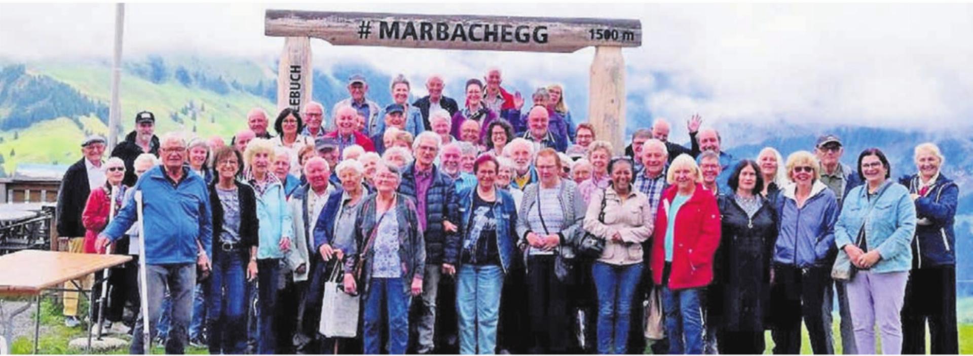 Gruppenbild der Merenschwander Seniorinnen und Senioren. Bild: zg - Das Bild wird blockiert. – Möglicherweise durch einen aktiven Adblocker.