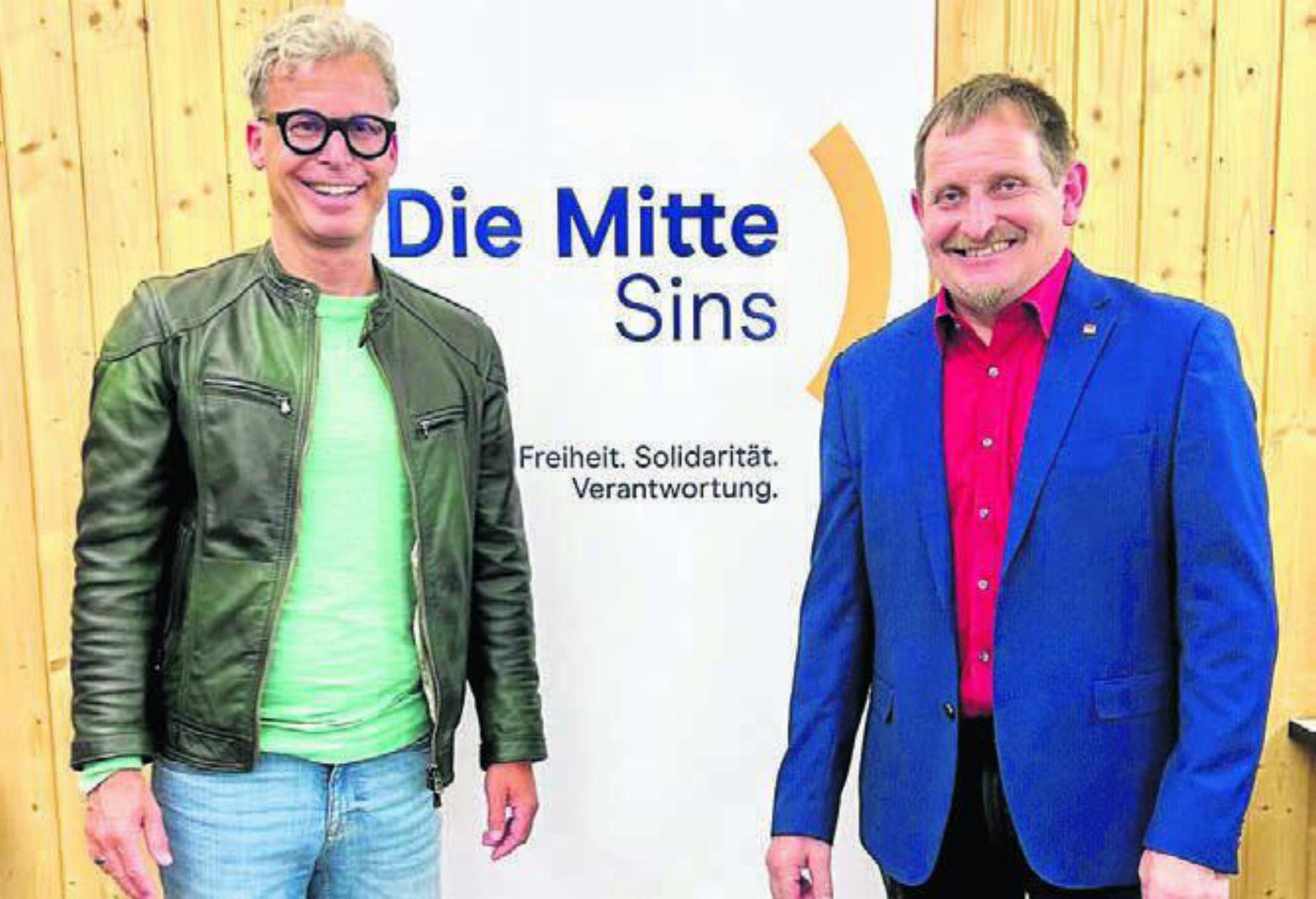 Die beiden bisherigen Die-Mitte-Gemeinderäte Pius Vogel (links) und Jakob Sidler kandidieren als Gemeinderat und Letzterer als Gemeindeammann. Bild: zg