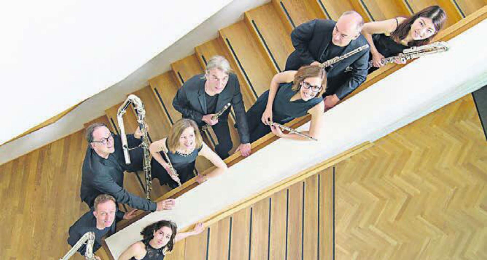 Das Konzert «Flautando» wird in diesem Jahr vom Schweizer Flötenoktett «les joueurs de flûte» begleitet.