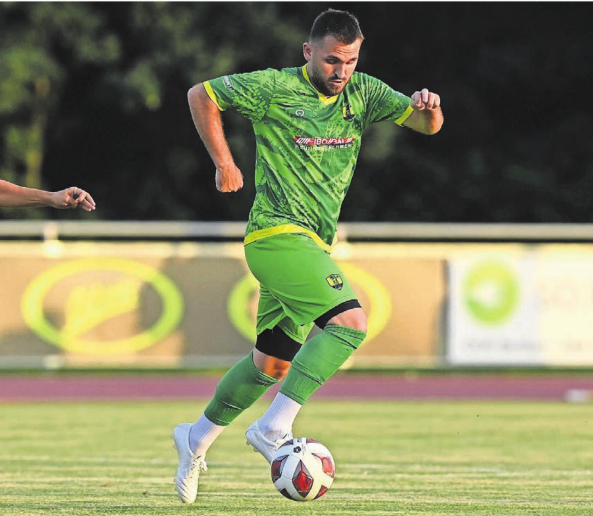 Sicherte dem FC Mutschellen mit seinem Tor zum 2:2 einen Punkt: Lorik Hasic.  Bild: Archivlawa - Das Bild wird blockiert. – Möglicherweise durch einen aktiven Adblocker.