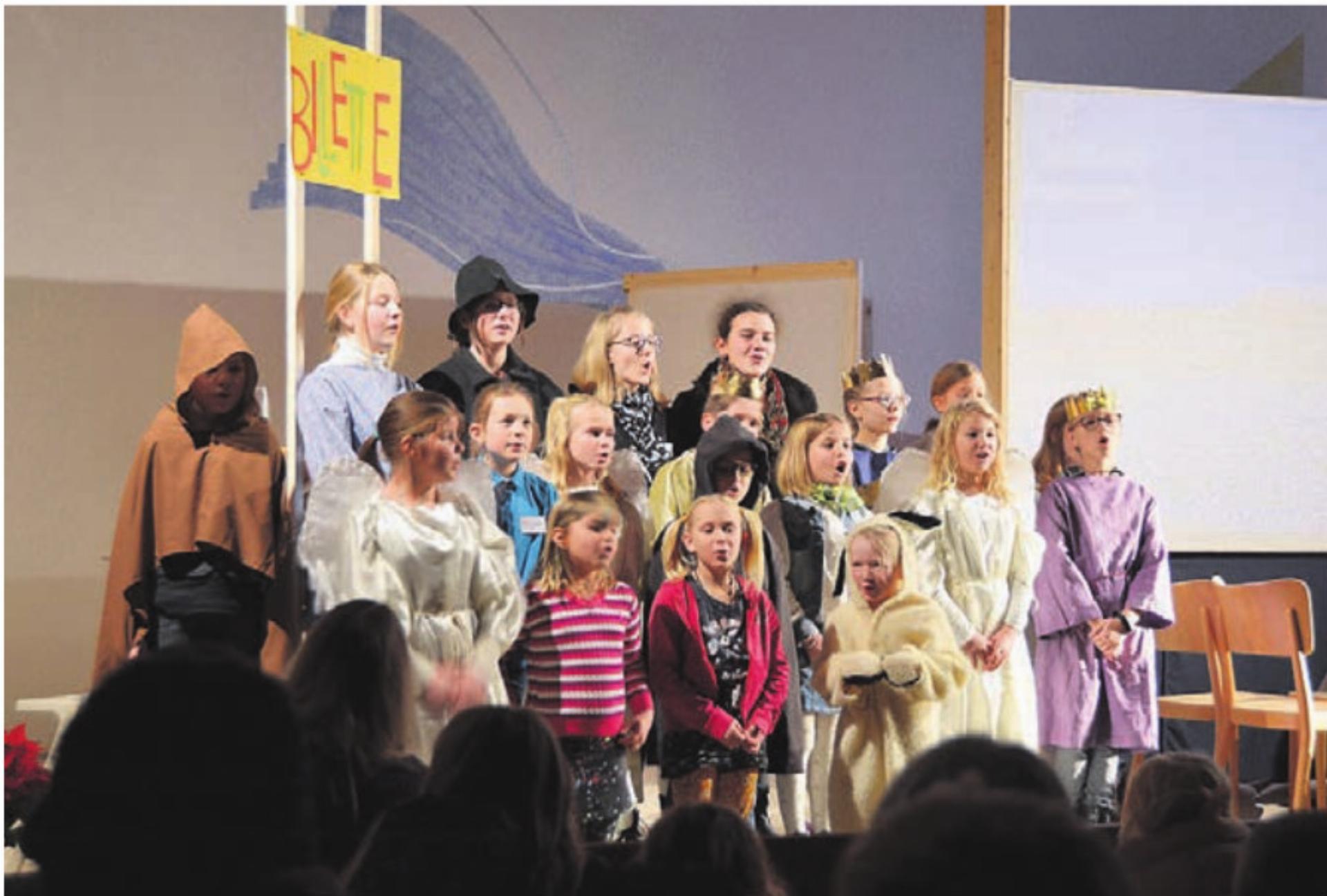 Das Krippenspiel in der reformierten Kirche hat Tradition. Bild: Archiv - Das Bild wird blockiert. – Möglicherweise durch einen aktiven Adblocker.