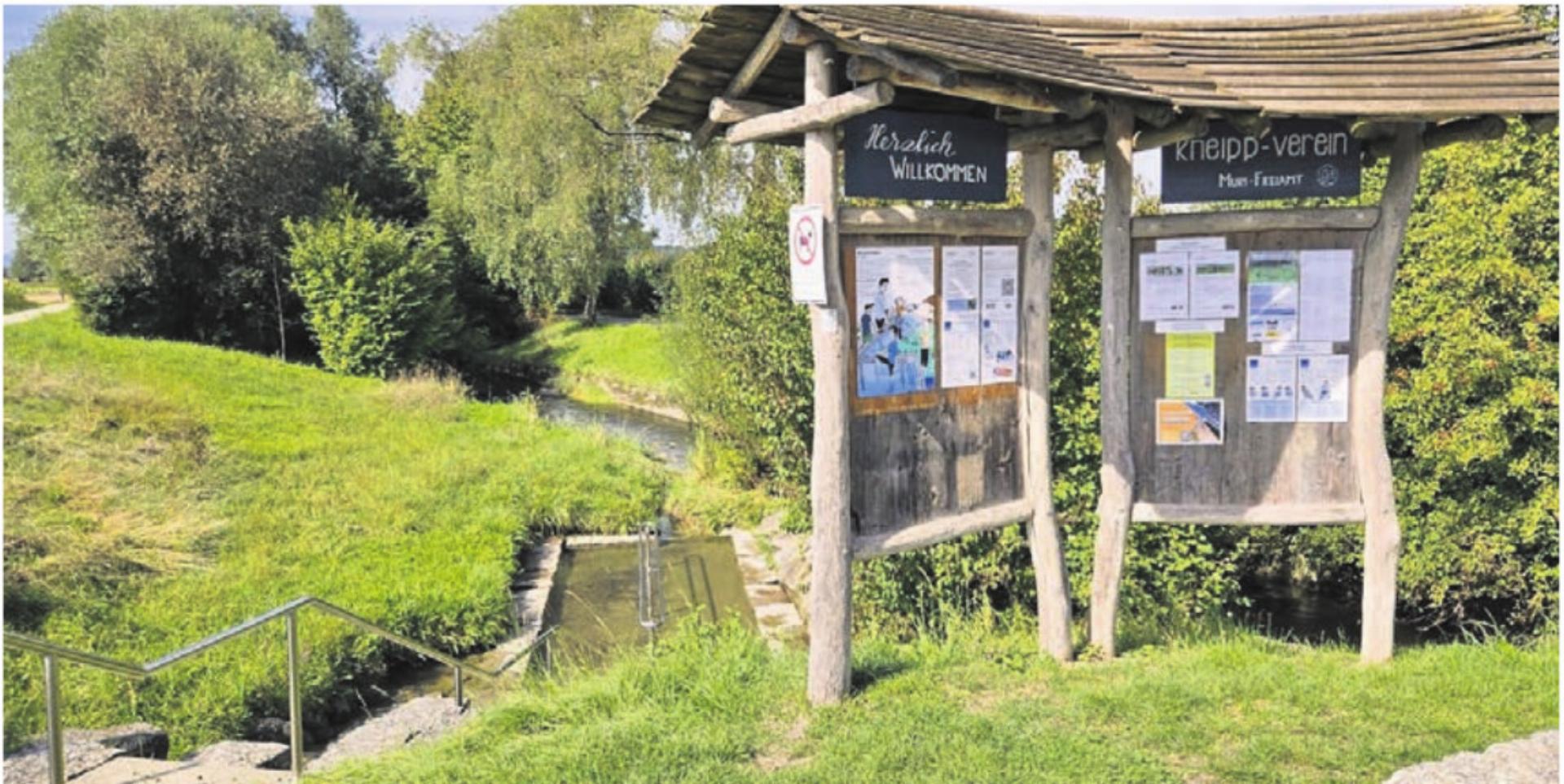 Die Kneipp-Anlage Chlostermatte – gepflegt von Freiwilligen des Kneipp-Vereins Muri-Freiamt.
Bild: zg - Das Bild wird blockiert. – Möglicherweise durch einen aktiven Adblocker.