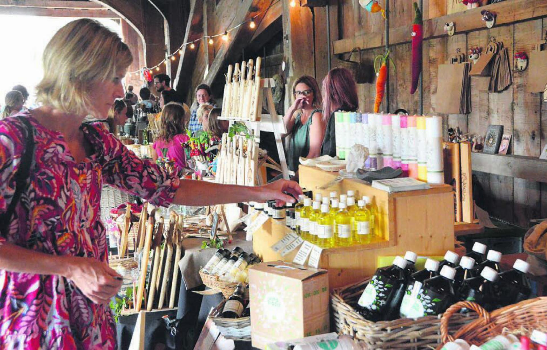 Vielfältig waren die selbst gemachten Produkte, die am Broggemärt Sins-Hünenberg. Bilder: Celeste Blanc