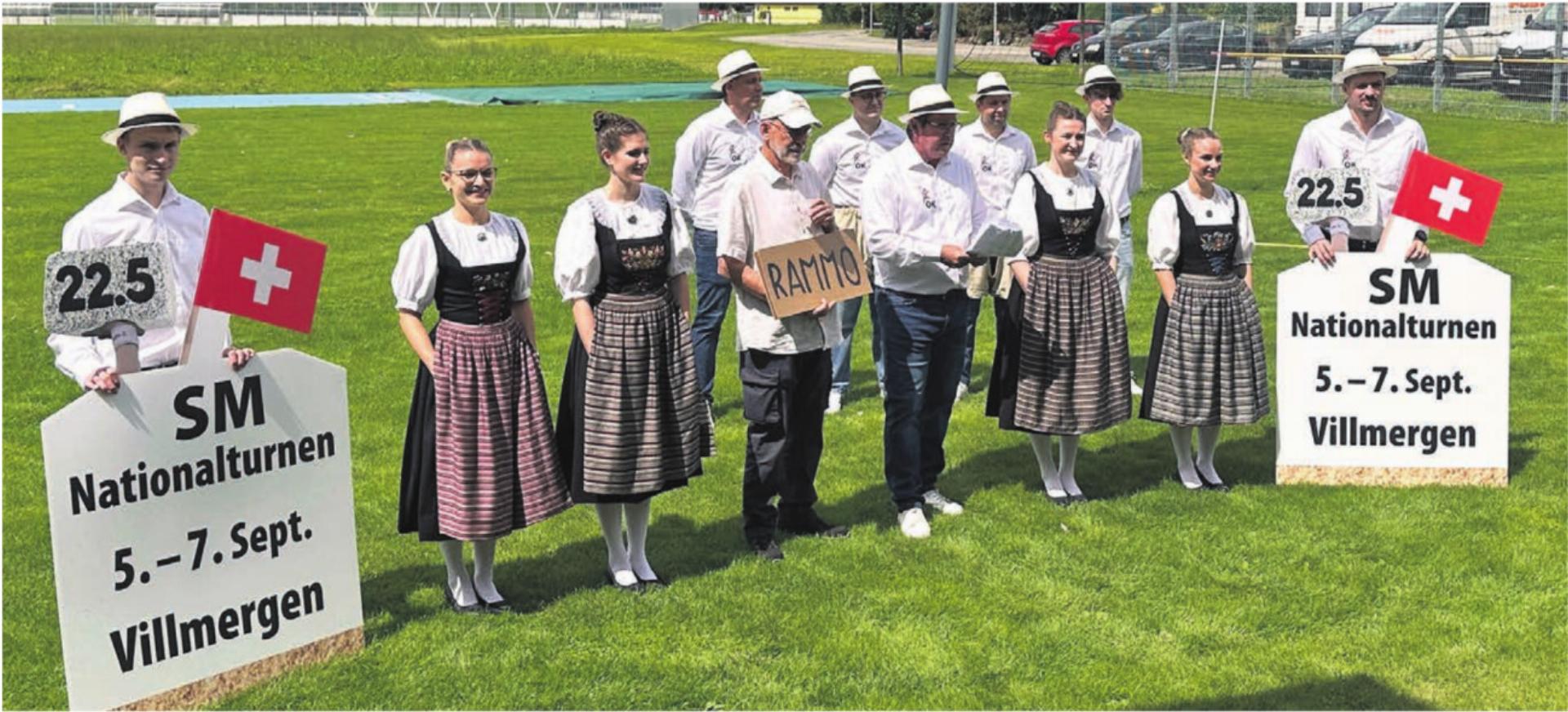 Das OK des Anlasses rund um OK-Präsident Jakob Frischknecht ist bereit und voller Vorfreude. Bild: spr/zg - Das Bild wird blockiert. – Möglicherweise durch einen aktiven Adblocker.
