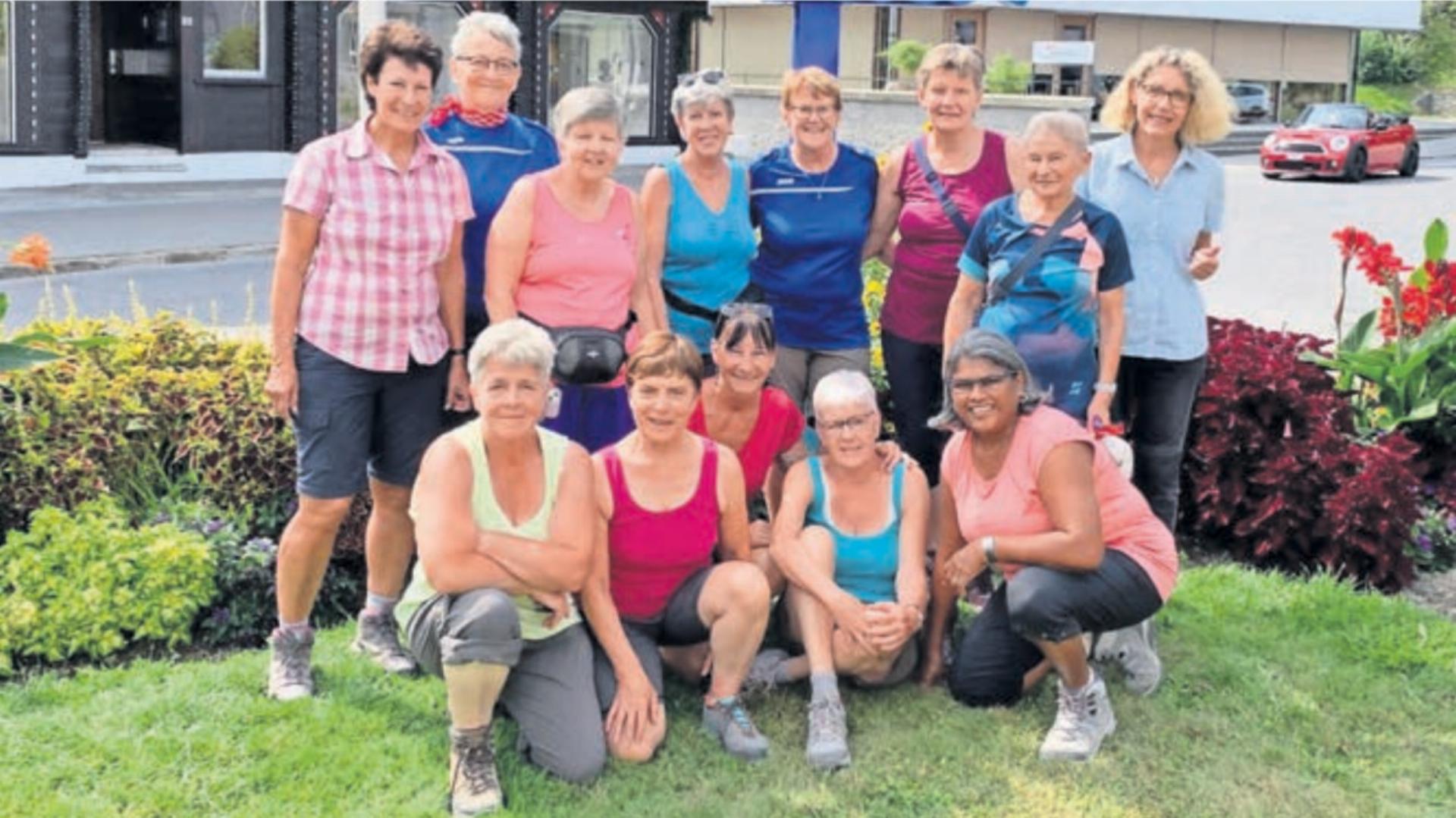 Die Turnerinnen aus Niederwil genossen ein tolles Wochenende Bild: zg