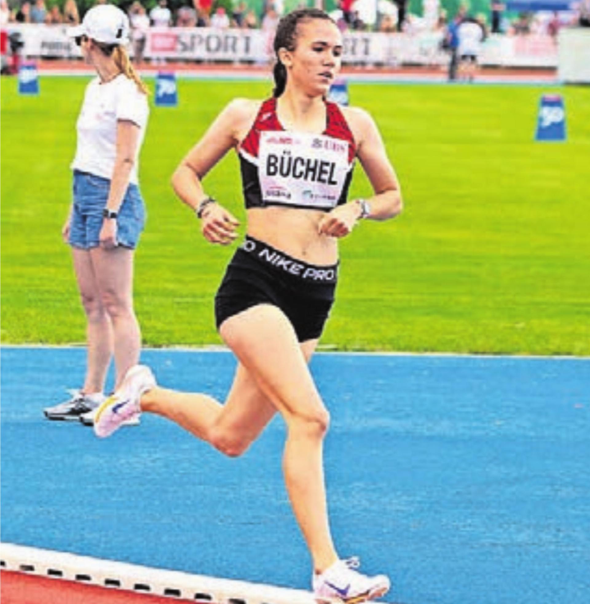 Die junge Anglikerin Seline Büchel lief an der SM zu Bronze. Bild: zg