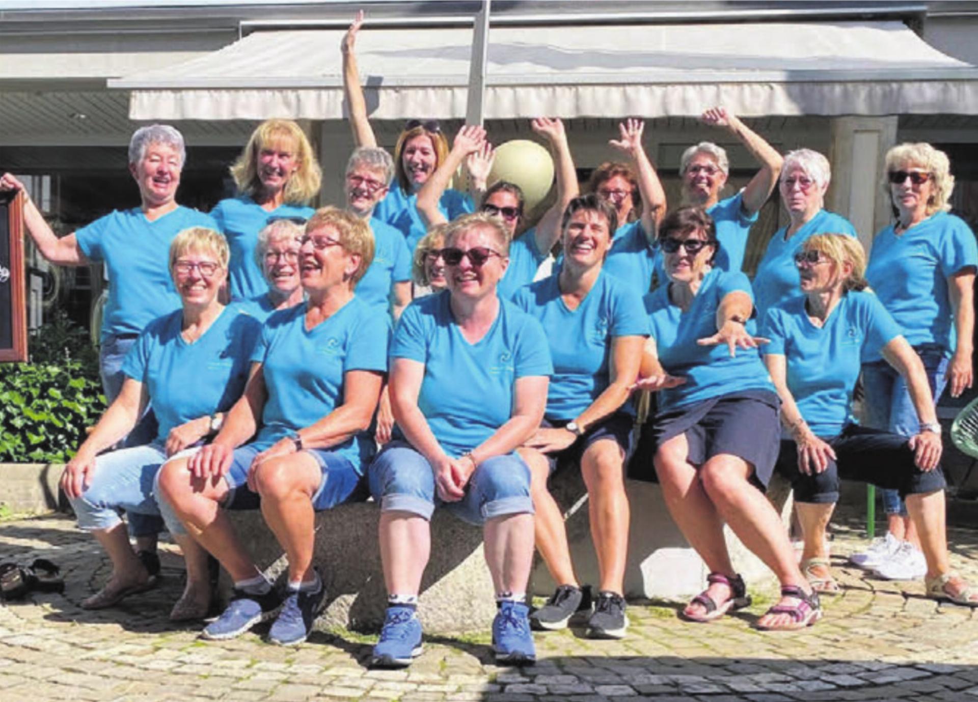 Gruppenbild der Beinwiler Frauenriege auf der zweitägigen Reise in der Ostschweiz. Bild: zg