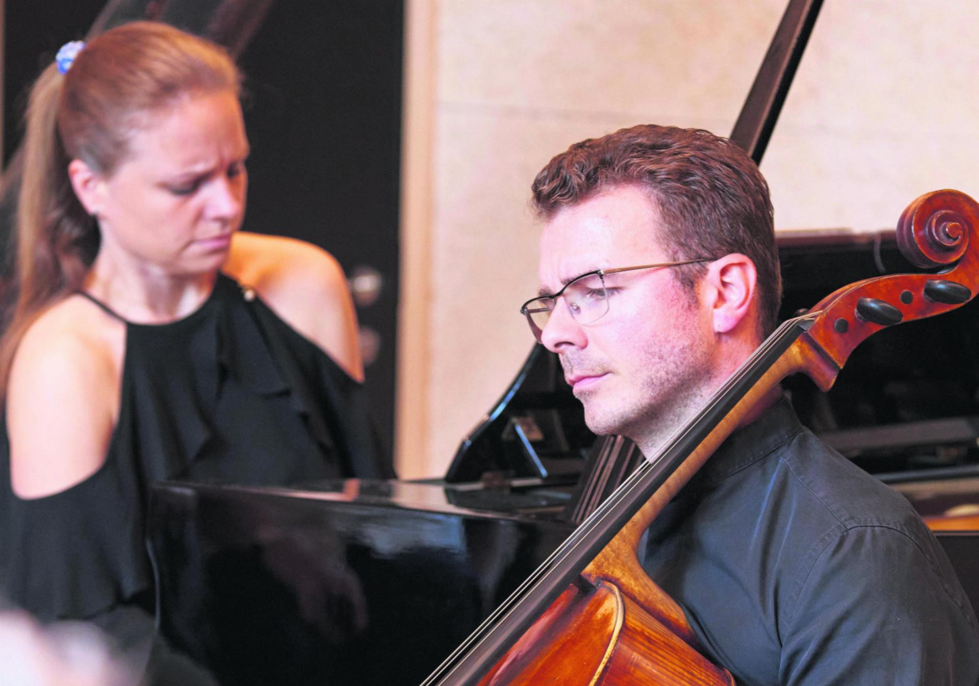 Julia Fischer, Benjamin Nyffenegger. Bild: zg