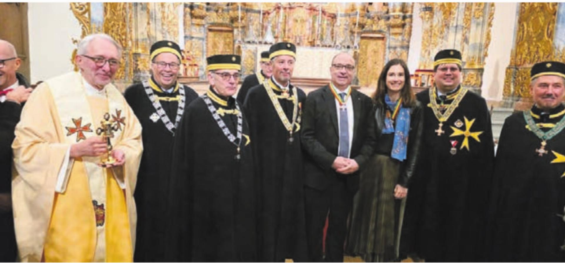 An der «Fête consulaire» im Kloster Muri nahmen mit Markus Dieth und Maja Riniker auch hohe Gäste aus der Politik teil. Bild: zg - Das Bild wird blockiert. – Möglicherweise durch einen aktiven Adblocker.