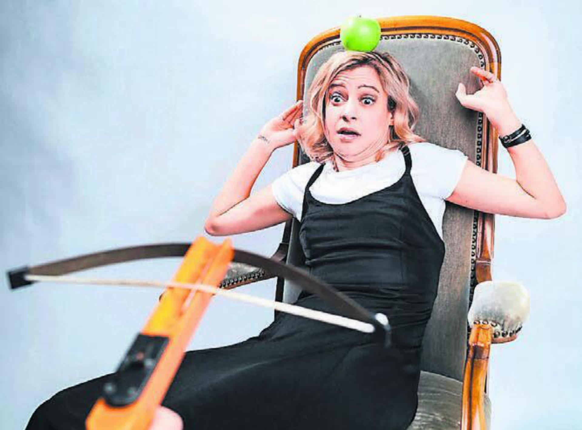 Lara Stoll ist mit ihrem fünften Soloprogramm zurück auf der Bühne. Bild: pd