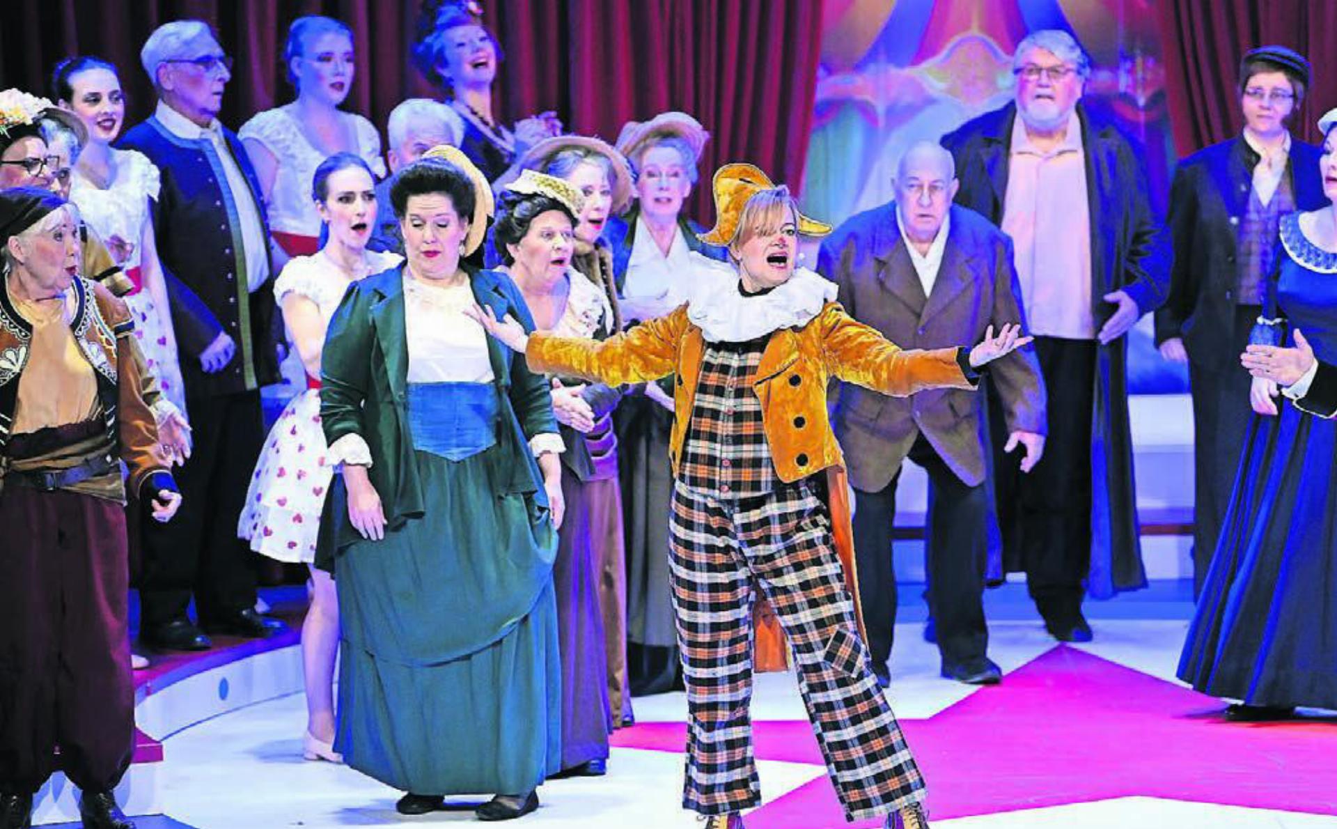 Schauspiel, Tanz, Musik und Akrobatik vereinen sich bei der neusten Produktion der Operettenbühne Bremgarten. Bild: Alex Wagner