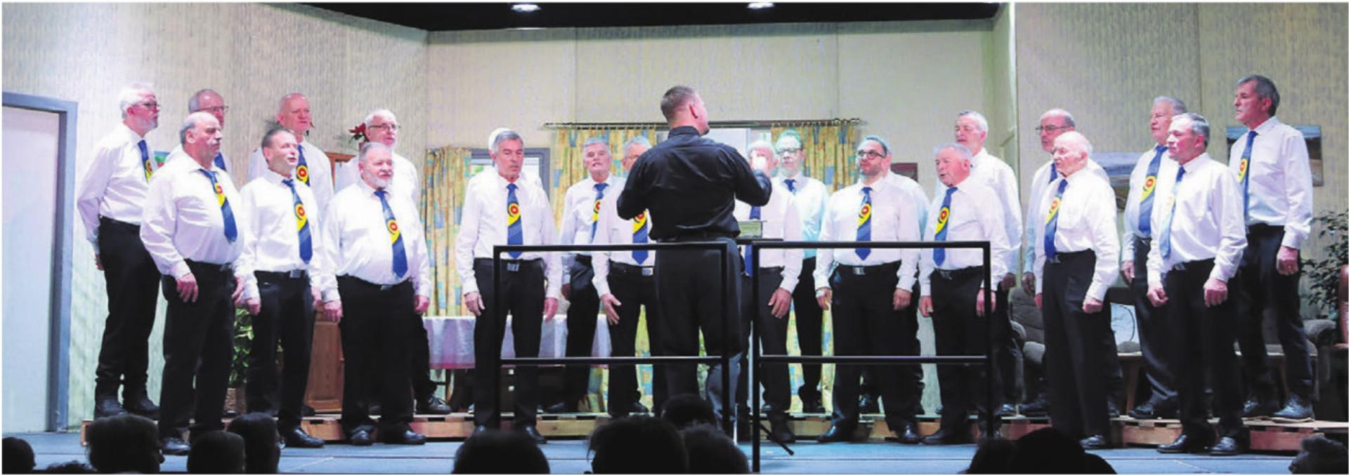 Der Männerchor Sins zeigte, wie vielfältig sein Repertoire ist: von Roy Black bis zu Boney M. Bilder: ci - Das Bild wird blockiert. – Möglicherweise durch einen aktiven Adblocker.