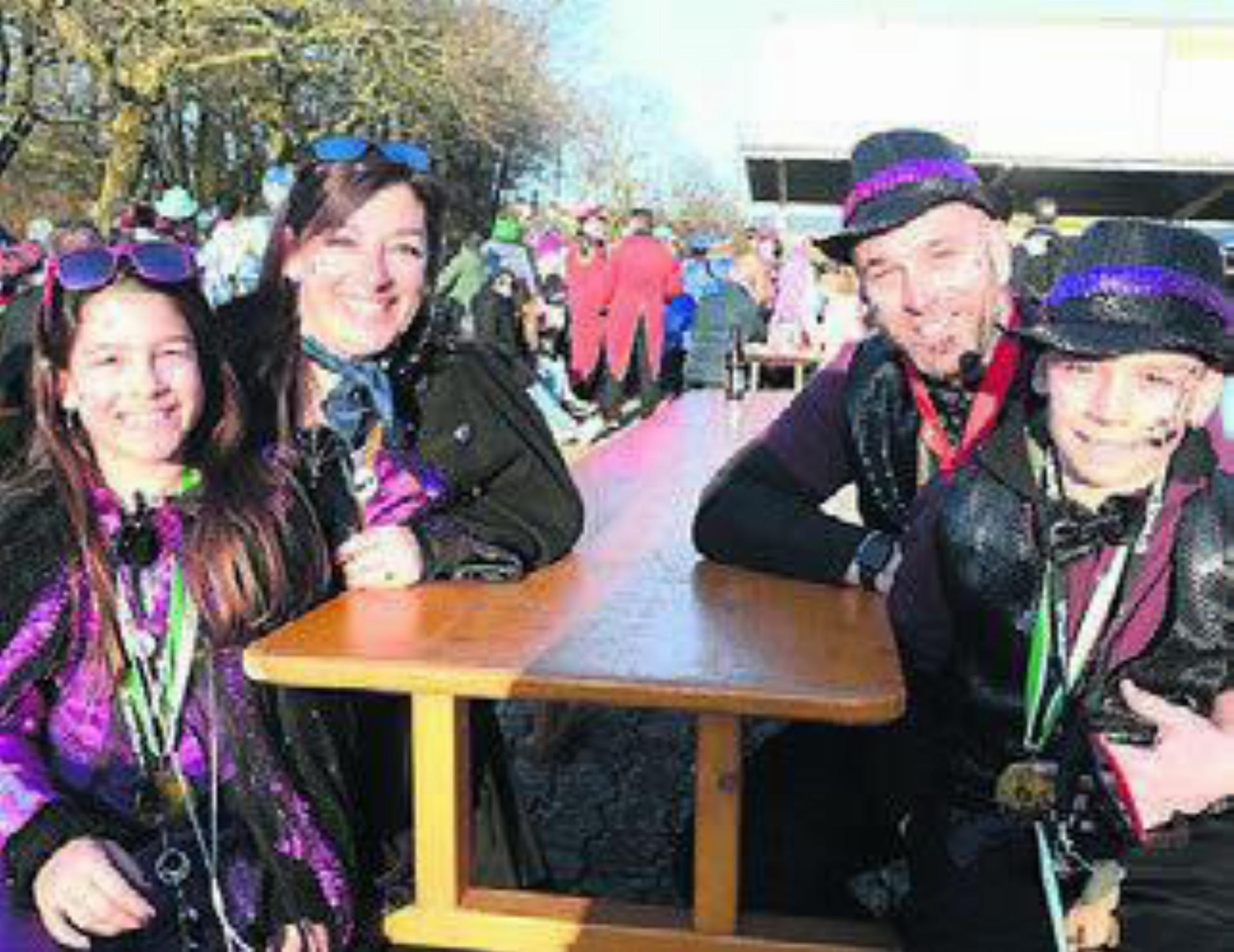 Melanie Kleiner, hier mit Familie, muss wieder abdanken. Bild: Archiv