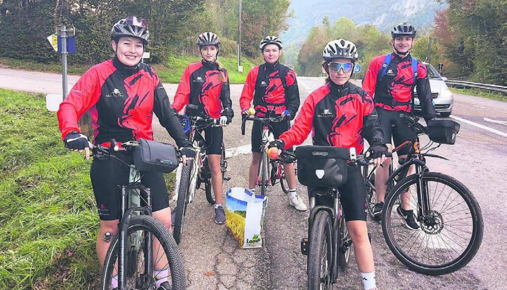 Die Tour nach Italien wird manche Anstrengung bringen, aber auch erholsame Stopps. Die Aufnahme stammt von «bbz by bike» im Jahr 2023. Bilder: zg