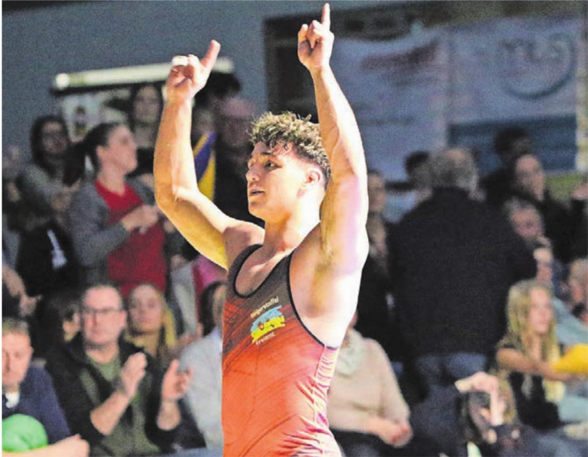 Kann auch auf internationalem Parkett jubeln: Saya Brunner. Bild: Archiv/jl - Das Bild wird blockiert. – Möglicherweise durch einen aktiven Adblocker.