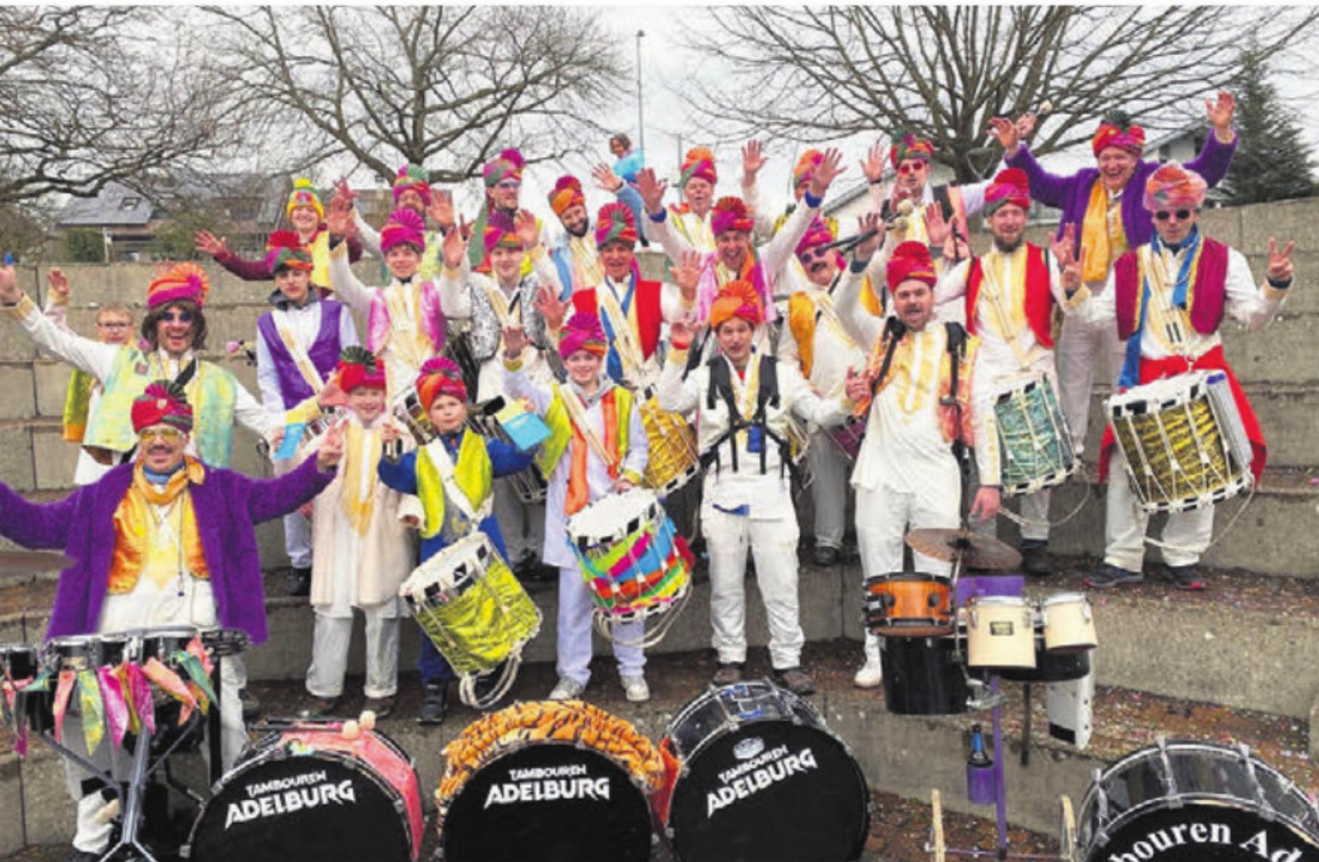 Nach der Fasnacht ist vor der nächsten Fasnacht. Die Tambourengruppe im Freiamt, TGiF. Bild: zg - Das Bild wird blockiert. – Möglicherweise durch einen aktiven Adblocker.