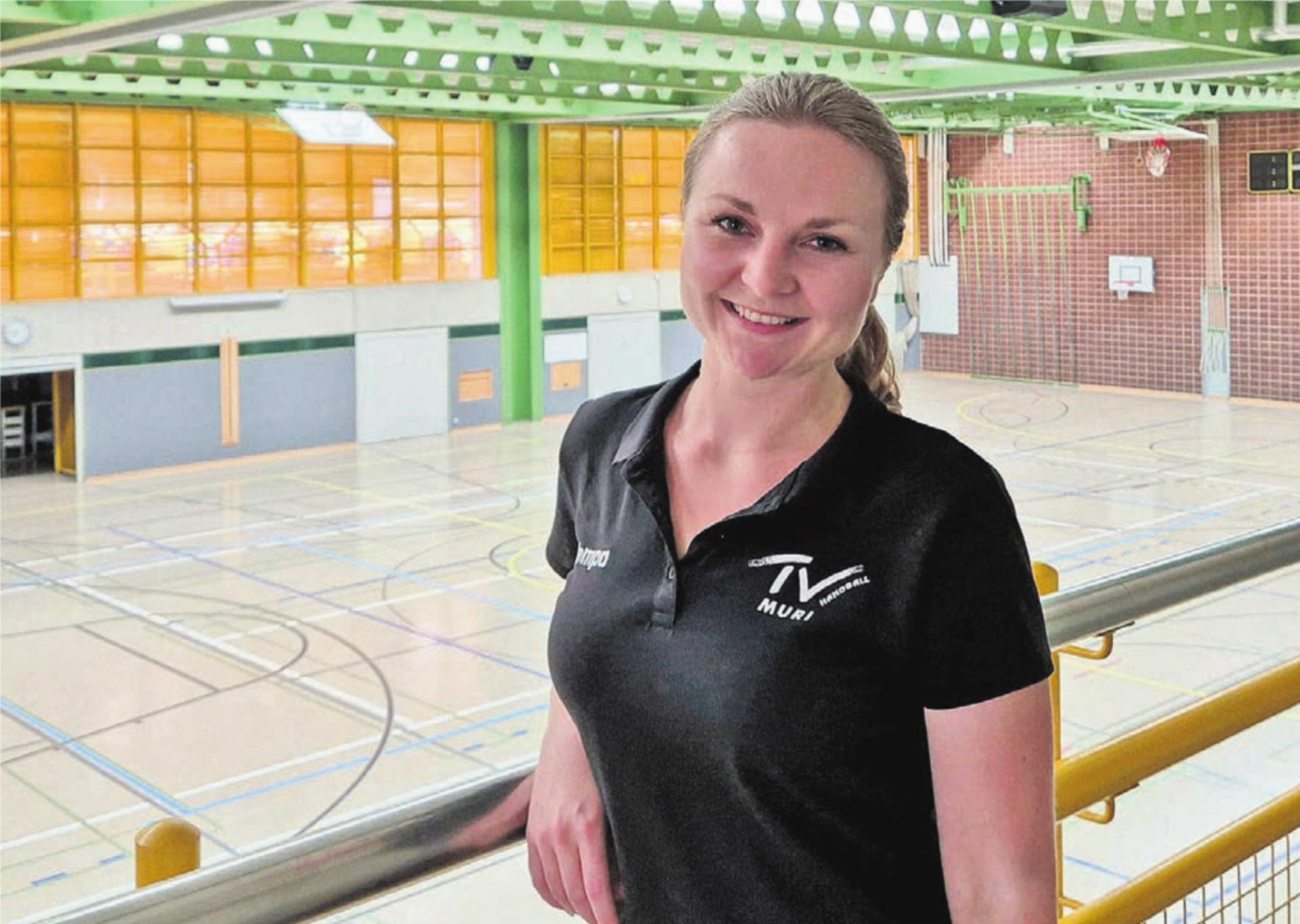 Nach wie vor voller Tatendrang: Lucia Schroth, Präsidentin des TV Muri Handball. Bild: zg