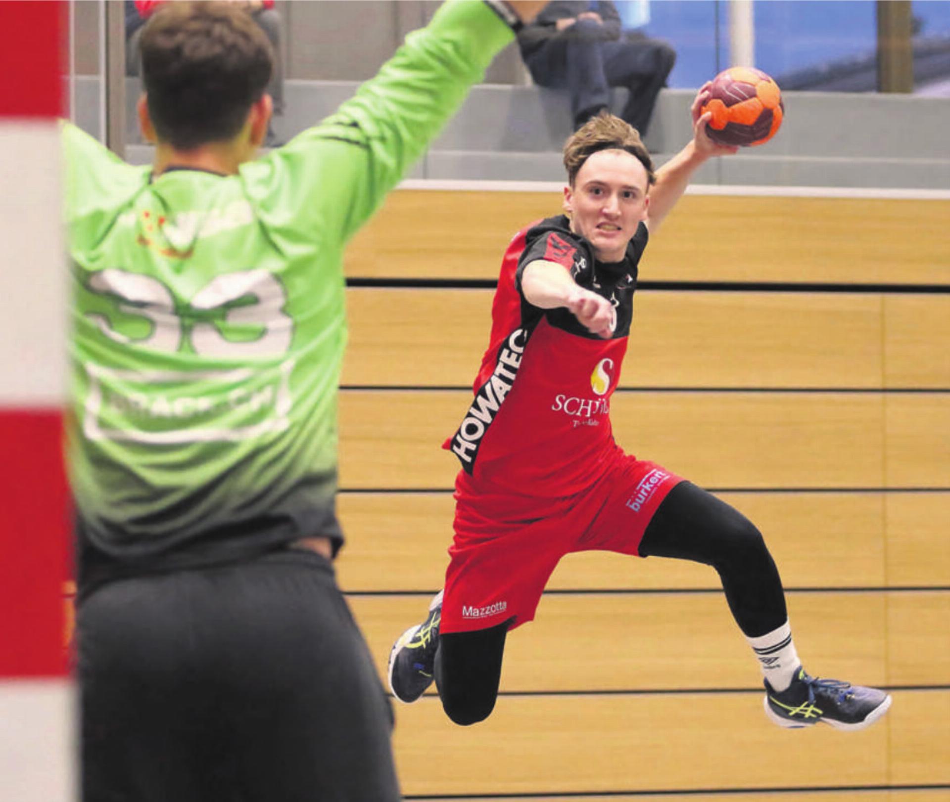 Samuel Scheiwiller im Trikot von Handball Wohlen. Nach einem Jahr im «Exil» beim TV Muri ist er jetzt bei der SG Wohlen Mutschellen zurück.
Bild: Archiv/jg - Das Bild wird blockiert. – Möglicherweise durch einen aktiven Adblocker.