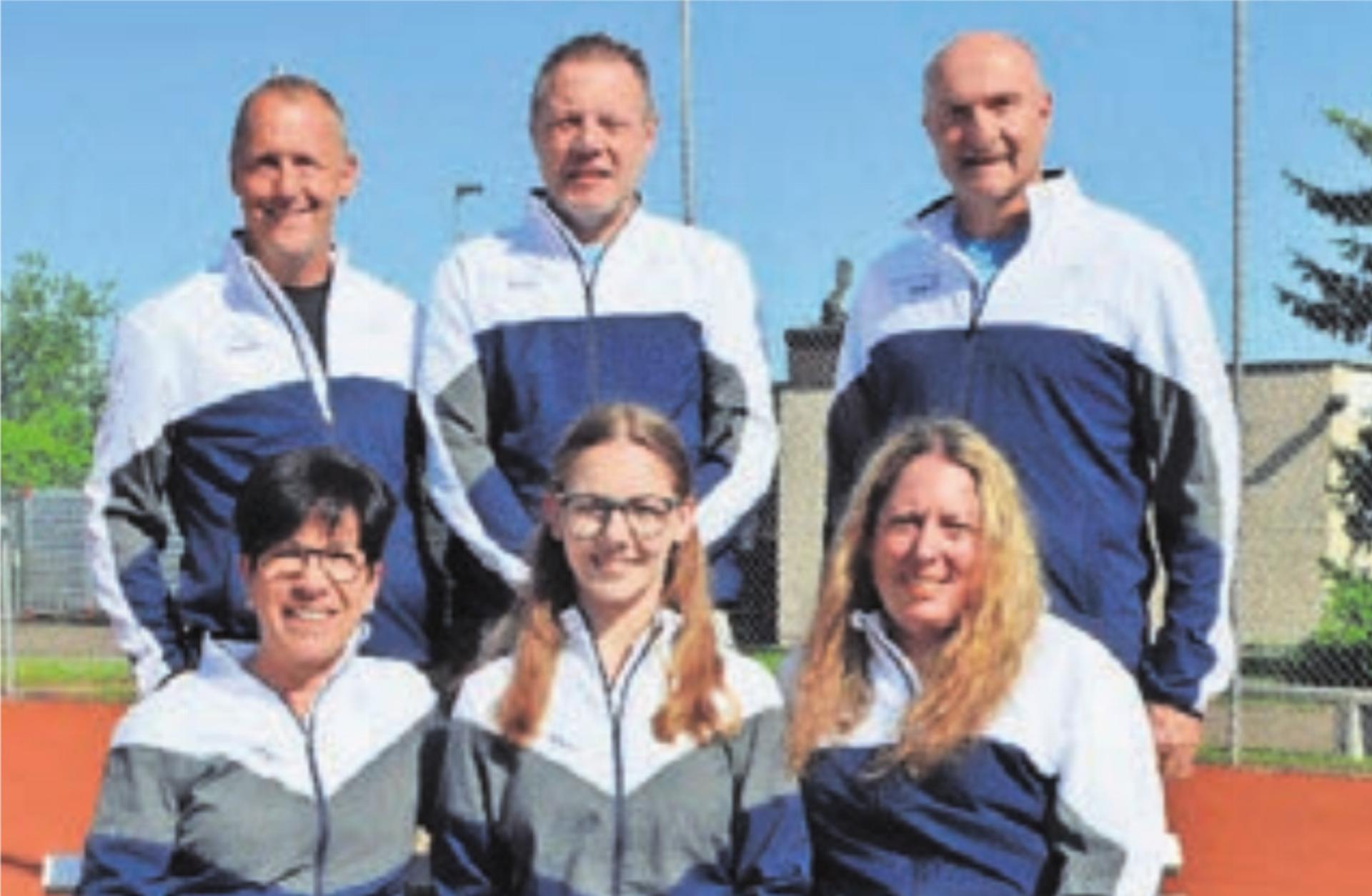 Das OK der Tennis-SeniorenMeisterschaften in Muri. Bild: zg