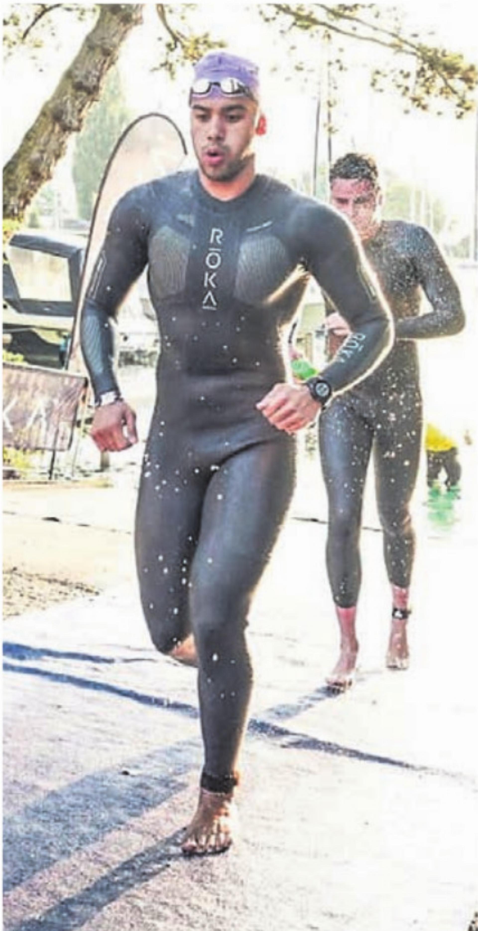Triathlon: Hussain Adel am Ironman in Thun - Das Bild wird blockiert. – Möglicherweise durch einen aktiven Adblocker.