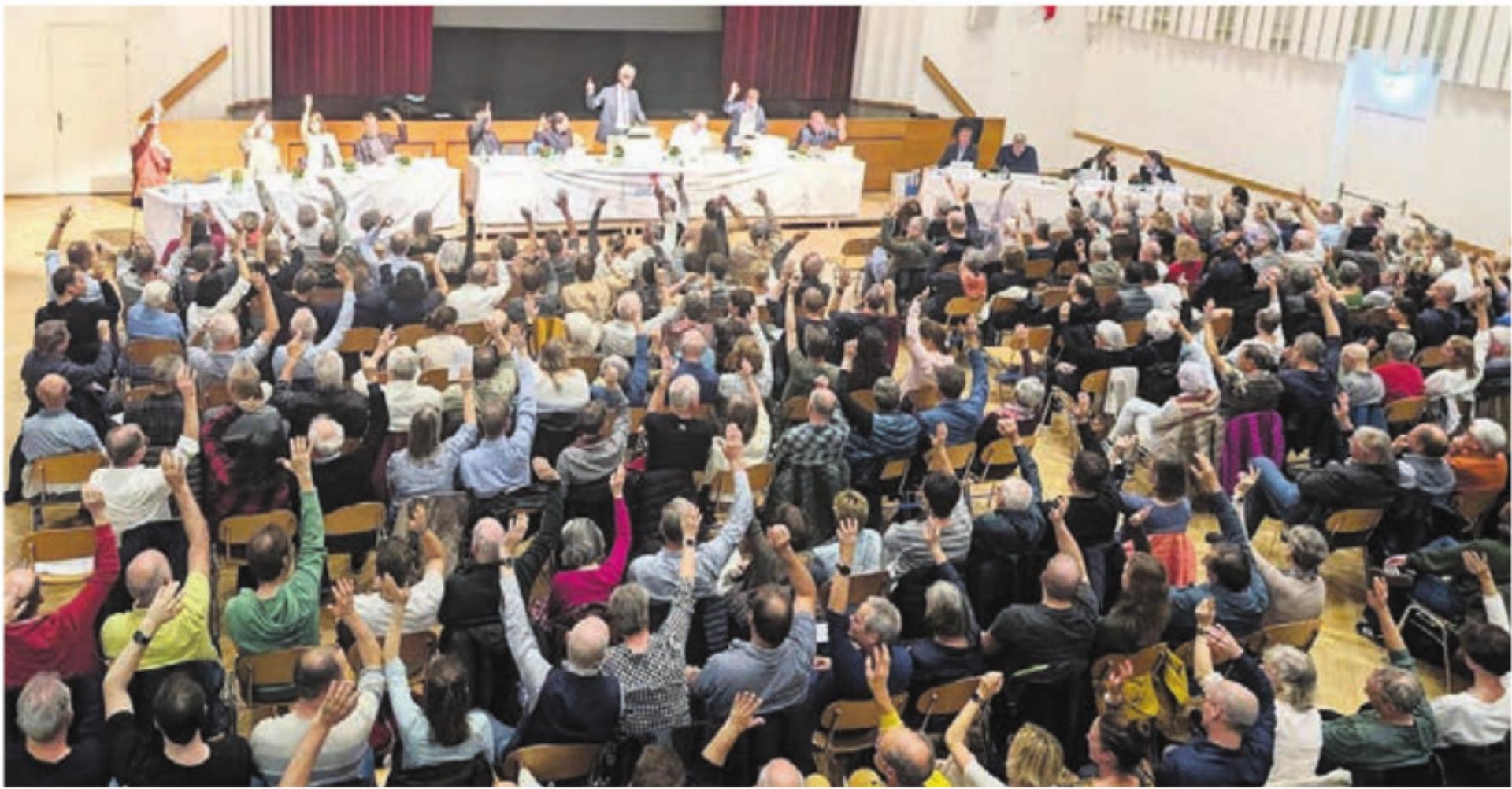 Der Entscheid der ausserordentlichen «Gmeind» vom Vorjahr genügt den kantonalen Ämtern nicht. Bild: Archiv/huy - Das Bild wird blockiert. – Möglicherweise durch einen aktiven Adblocker.