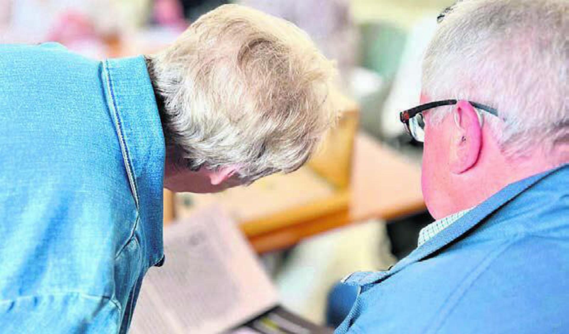 Beeindruckt. Die Besucherinnen und Besucher erzählten von vielen Aha-Erlebnissen. Bild: zg